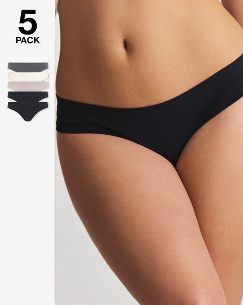 Dorina Rosanne 5 Pack Knicker Blk Multi