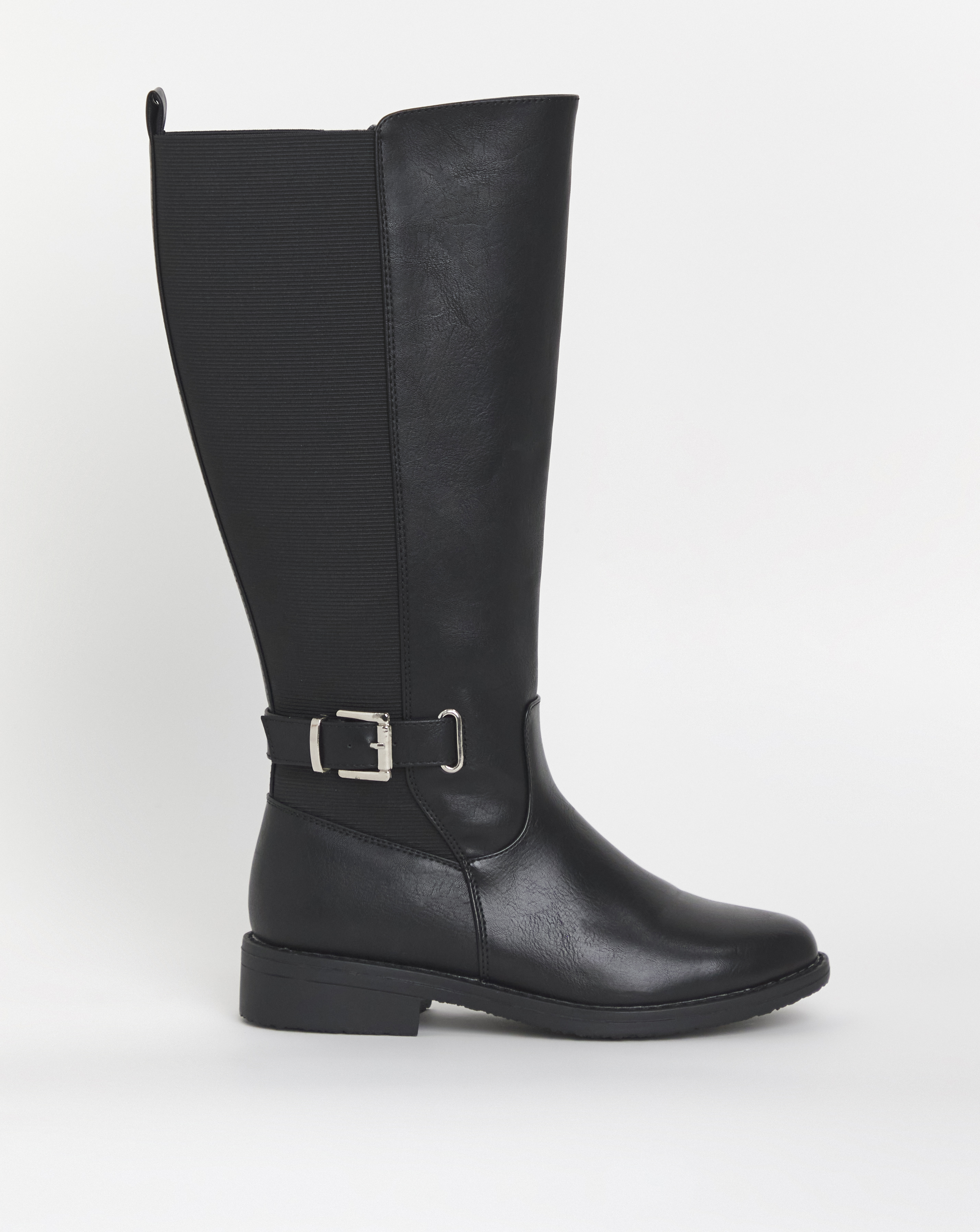 Cushion Walk Elastic Buckle Boot E Fit
