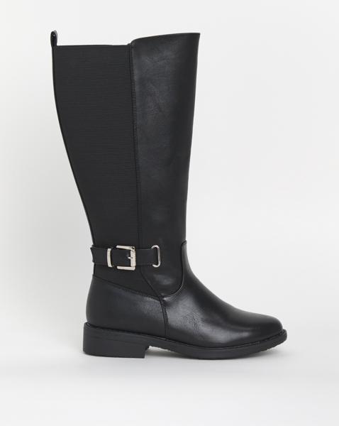 Cushion Walk Elastic Buckle Boot EEE Fit