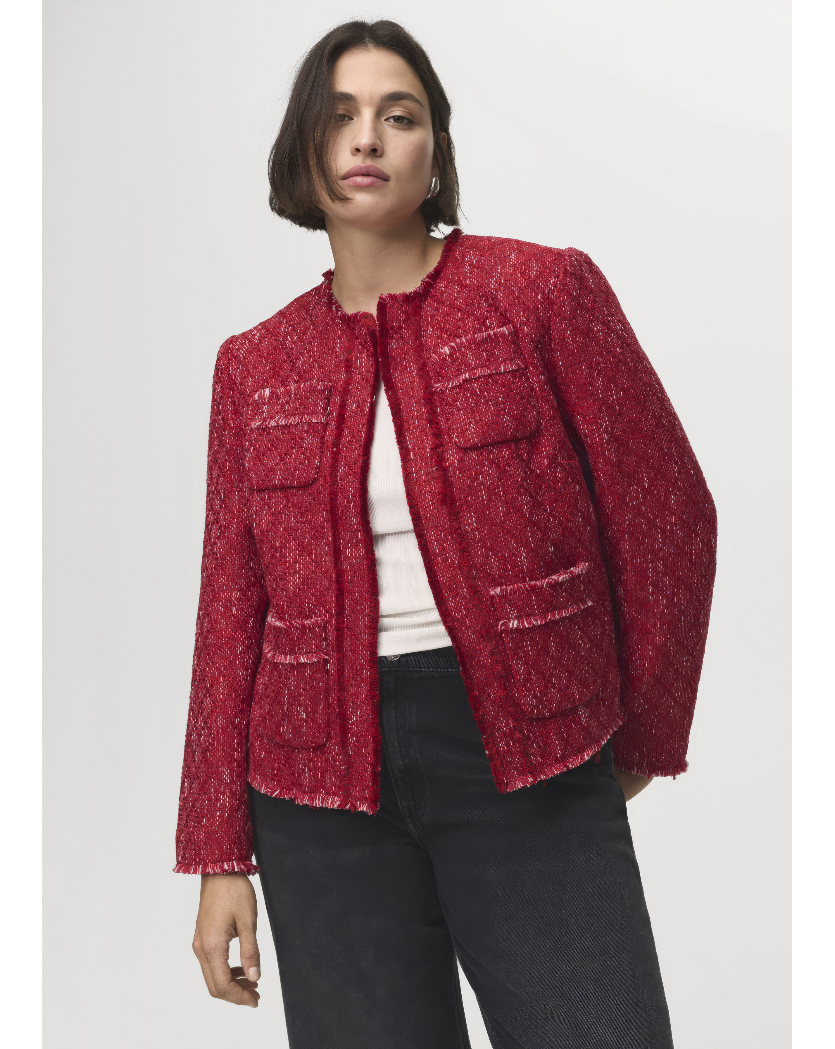 Mango Jacket Rosso