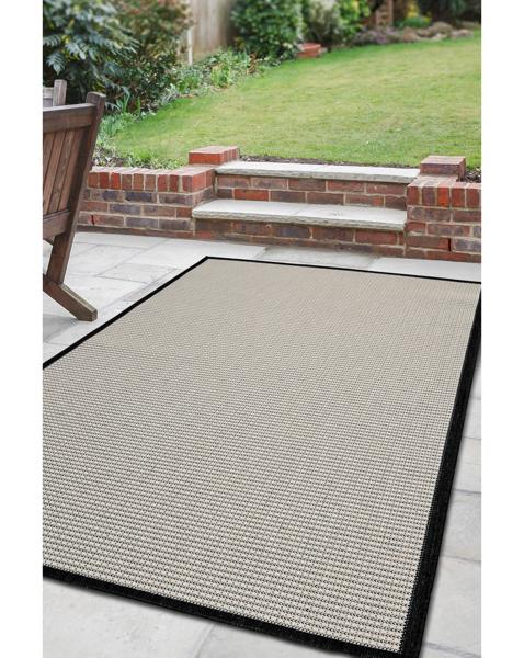 Indoor and Outdoor Border Rug