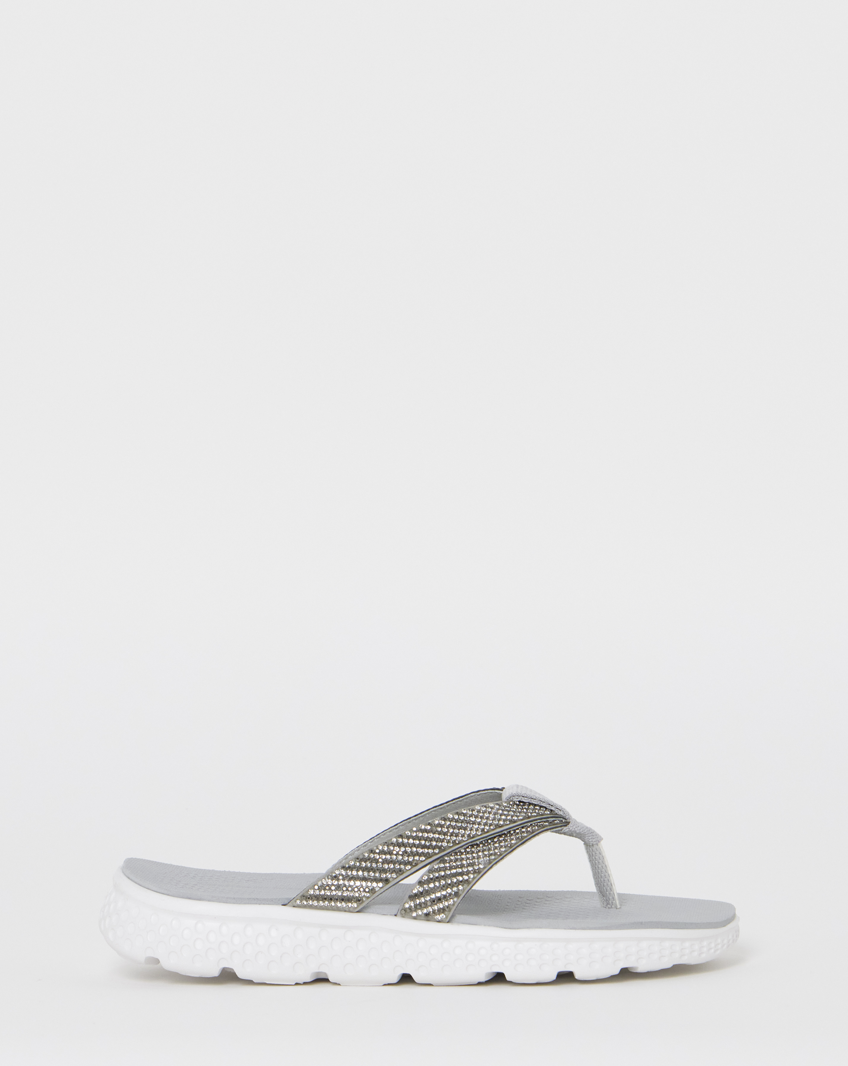 Cushion Walk Glitter Sliders E Fit