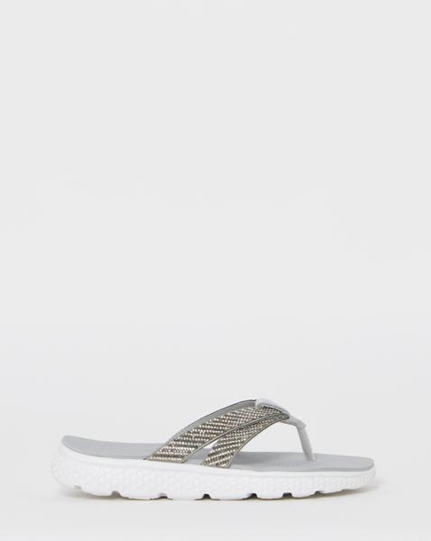 Cushion Walk Glitter Sliders E Fit