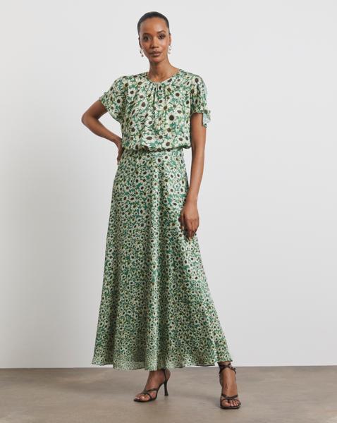 Joanna Hope Split Sleeve Maxi Dress