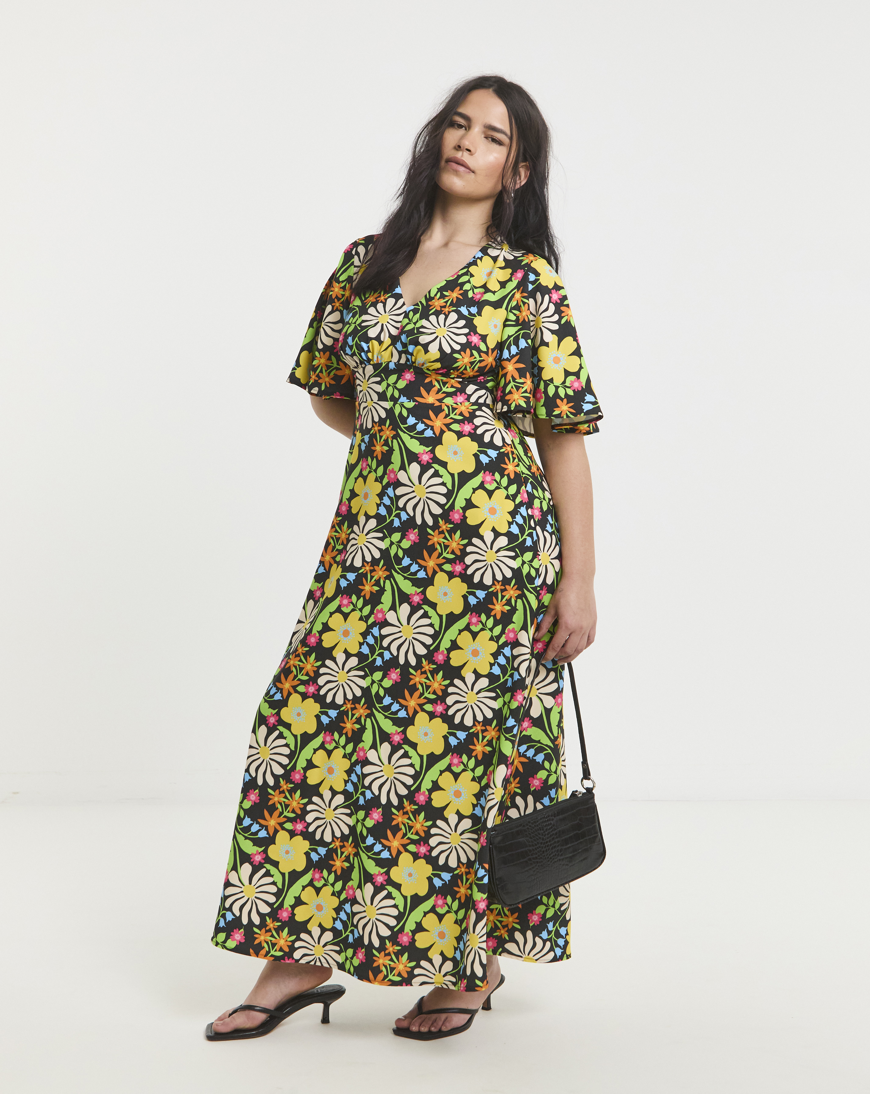 Twisted Wunder Kai Floral Dress