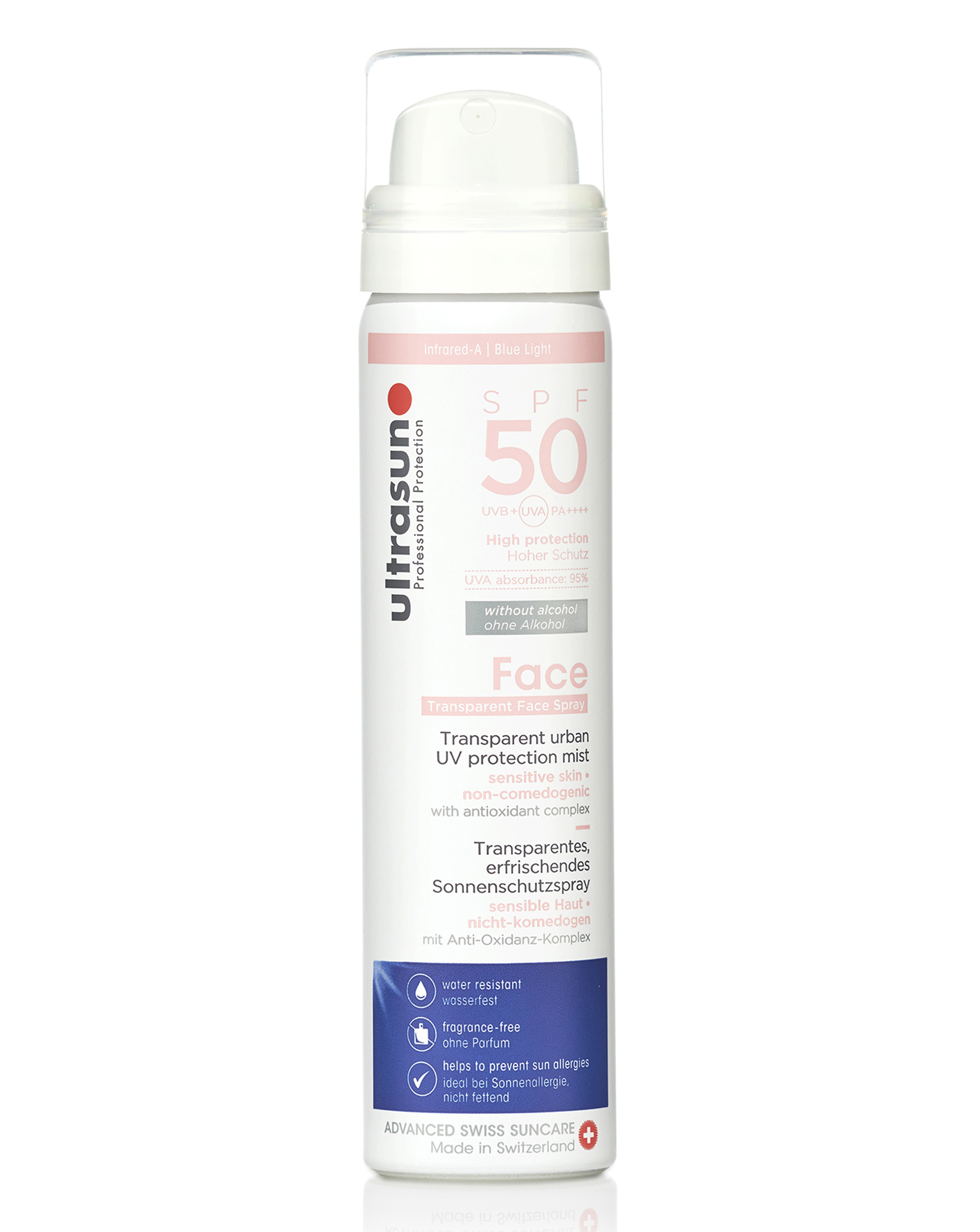 New In - Ultrasun UV Face and Scalp Mist SPF50