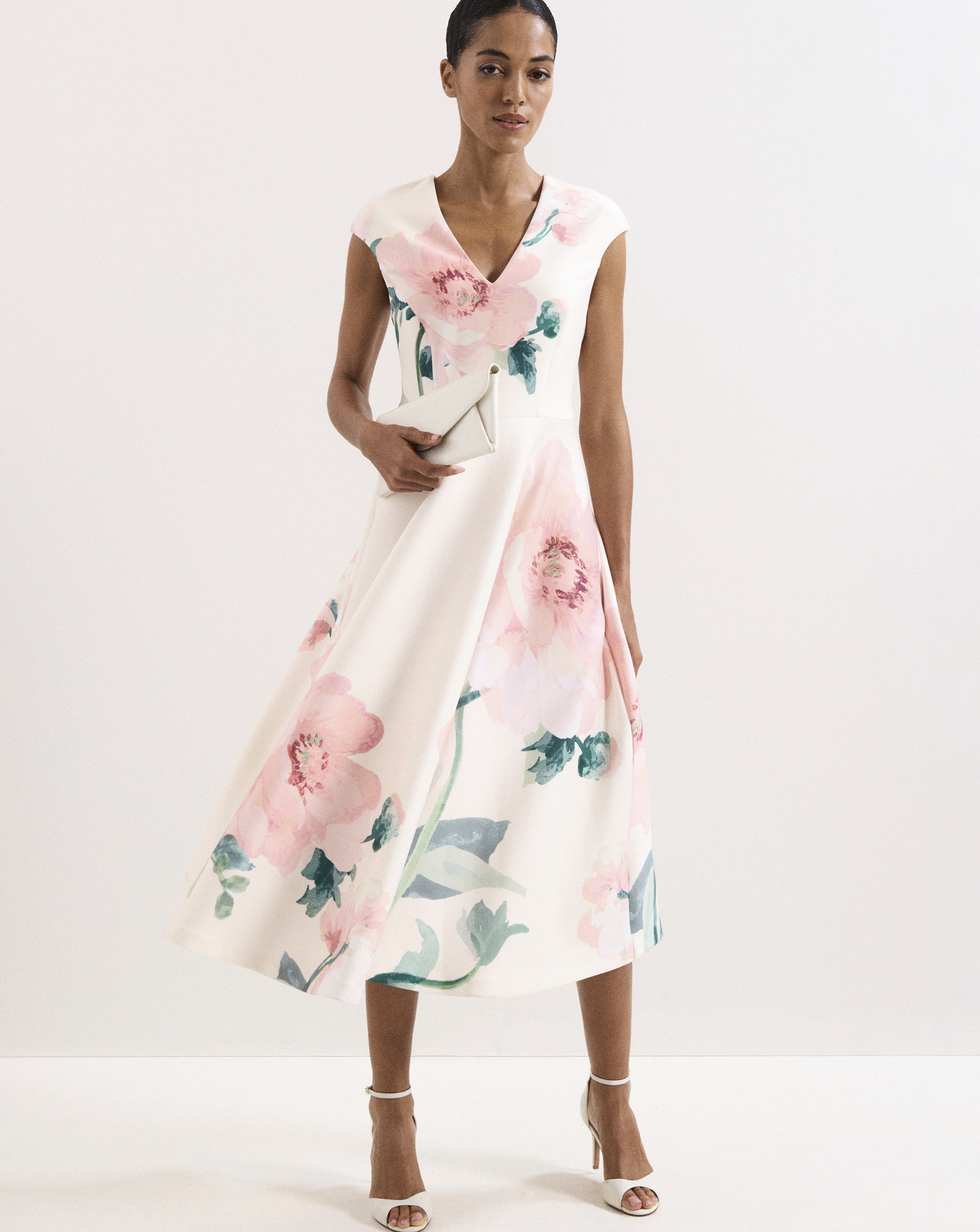 Phase Eight Rakhi Scuba Midi Dress