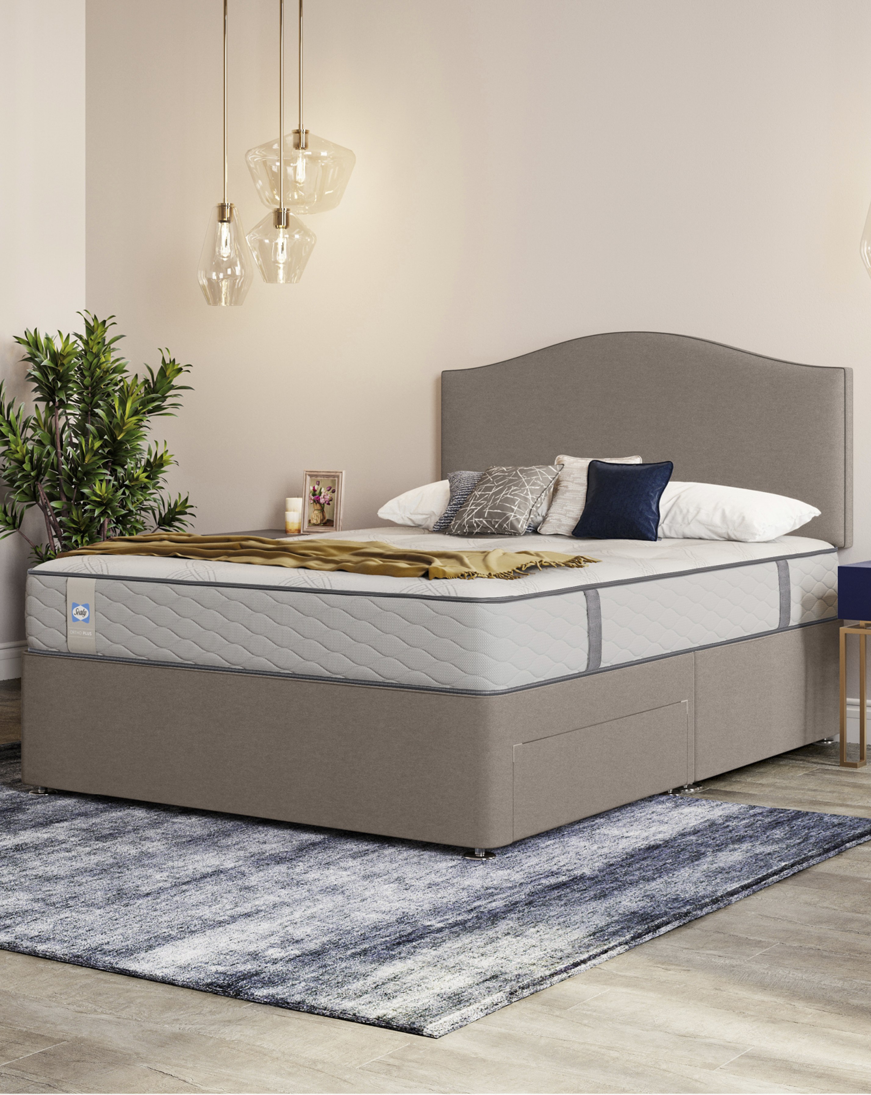 Sealy Ortho Plus Mellbreak Firm Mattress - Double