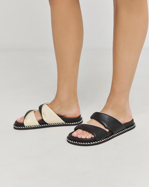 Simply Be Twist Leather Sandal Wide