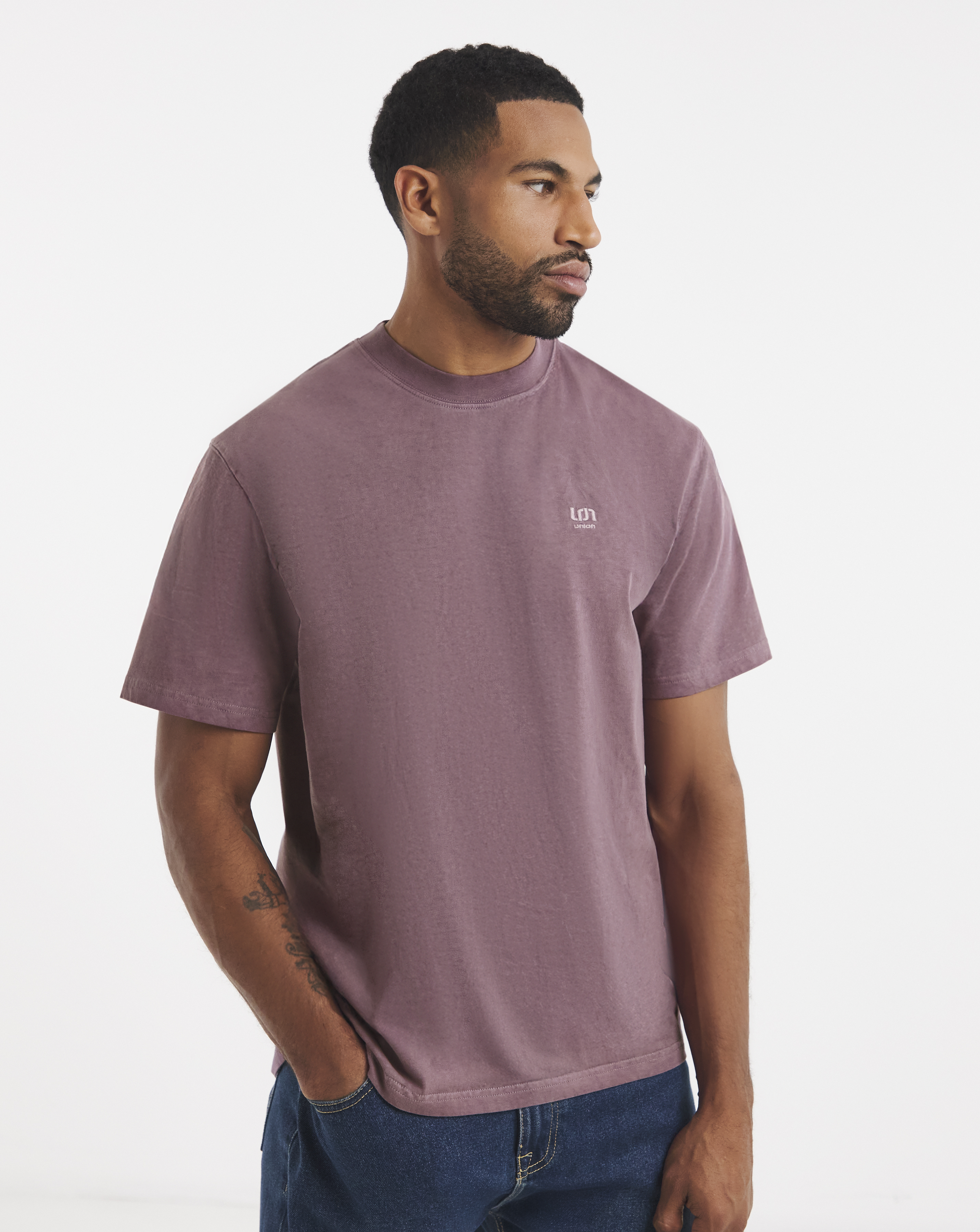 Union Garment Dyed Relaxed Fit T-Shirt