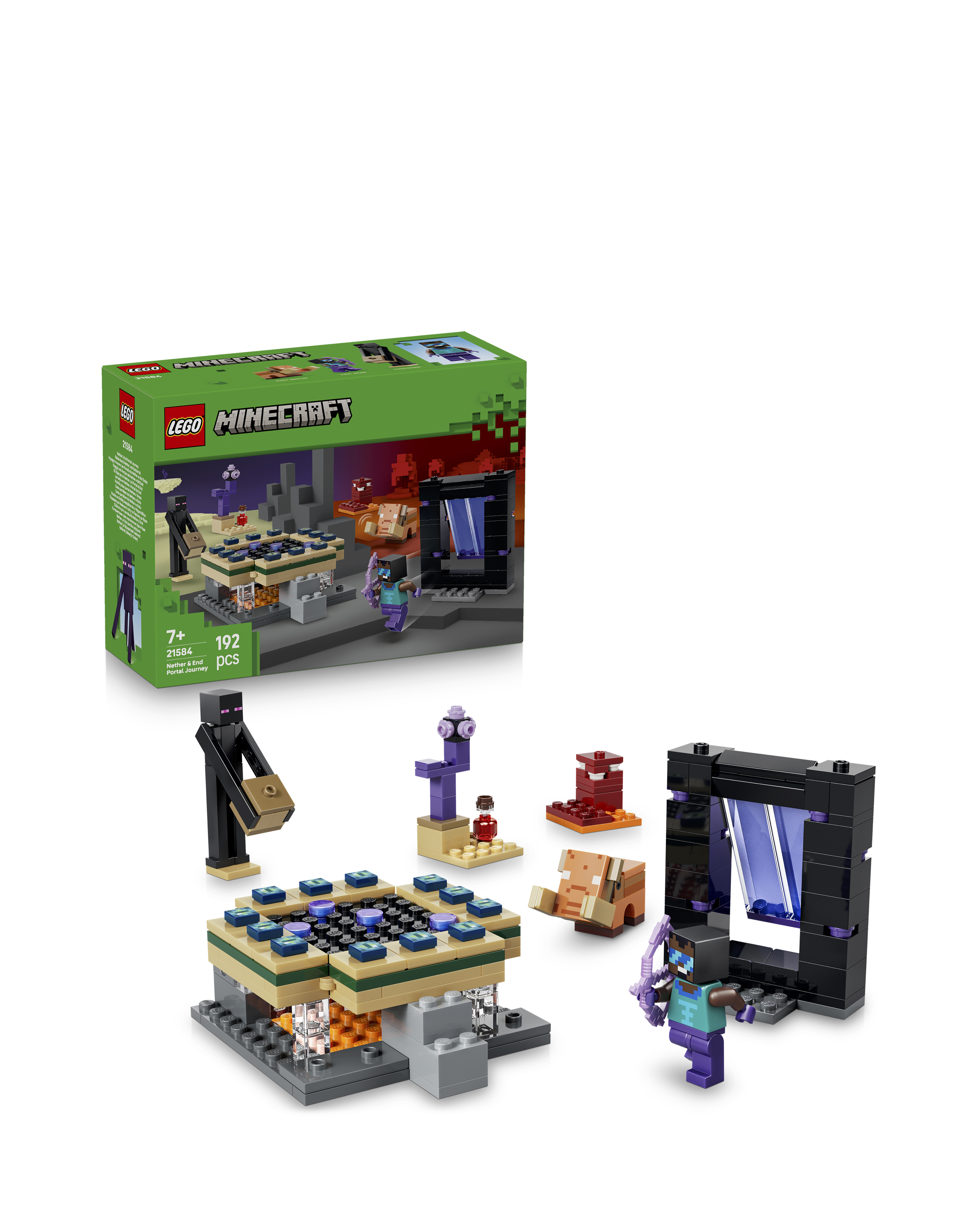 LEGO Minecraft Portal Journey
