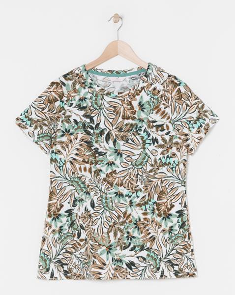 Julipa Button Shoulder Jersey Top