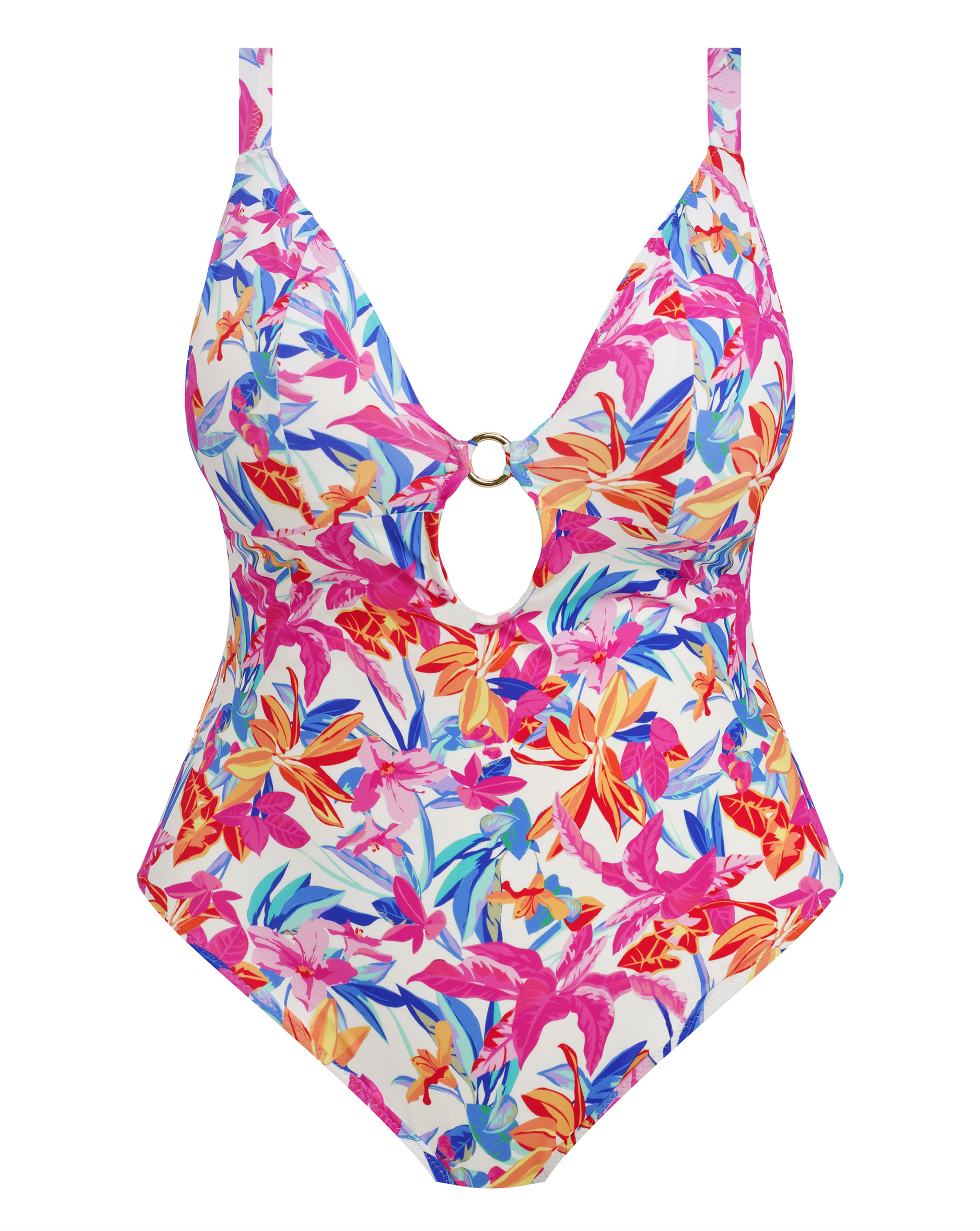 Elomi Savaneta Plunge Wired Swimsuit