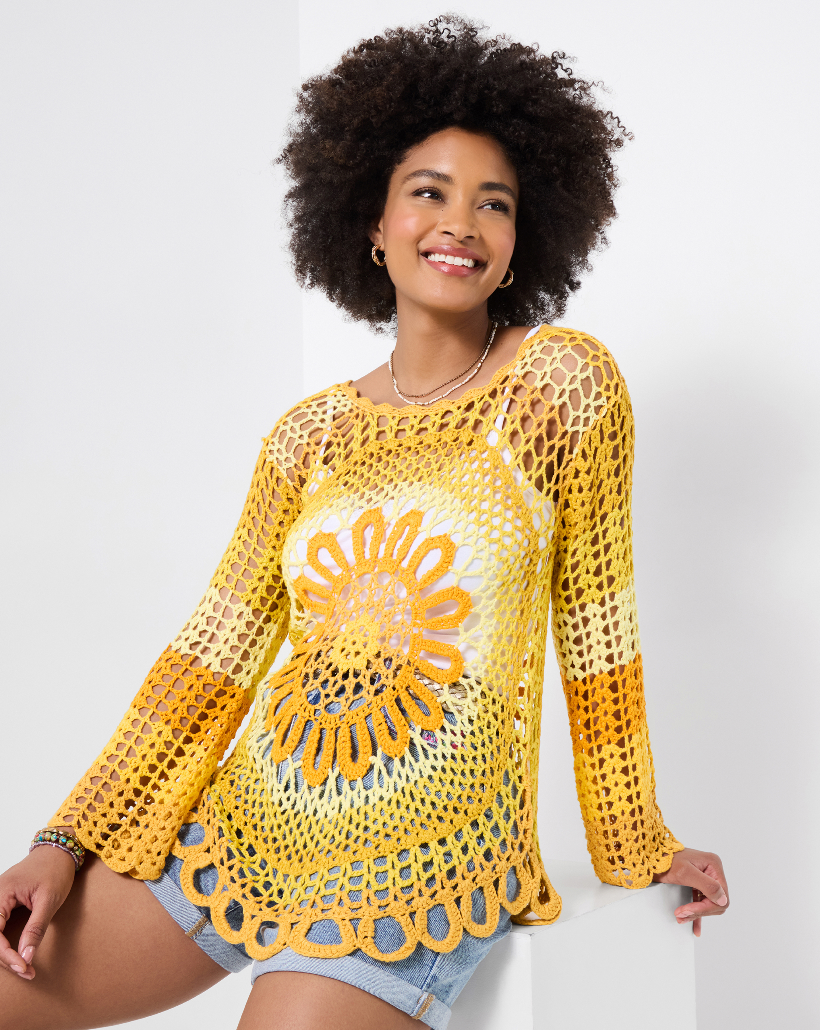 Summer Sunshine Crochet Top