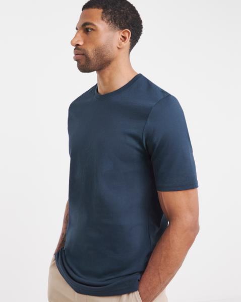 Pure Cotton Crew Neck T-Shirt Extra Long