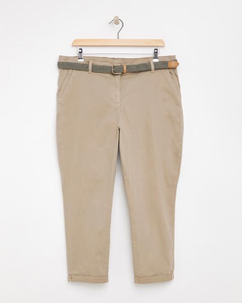 Julipa Chino Trouser With Belt