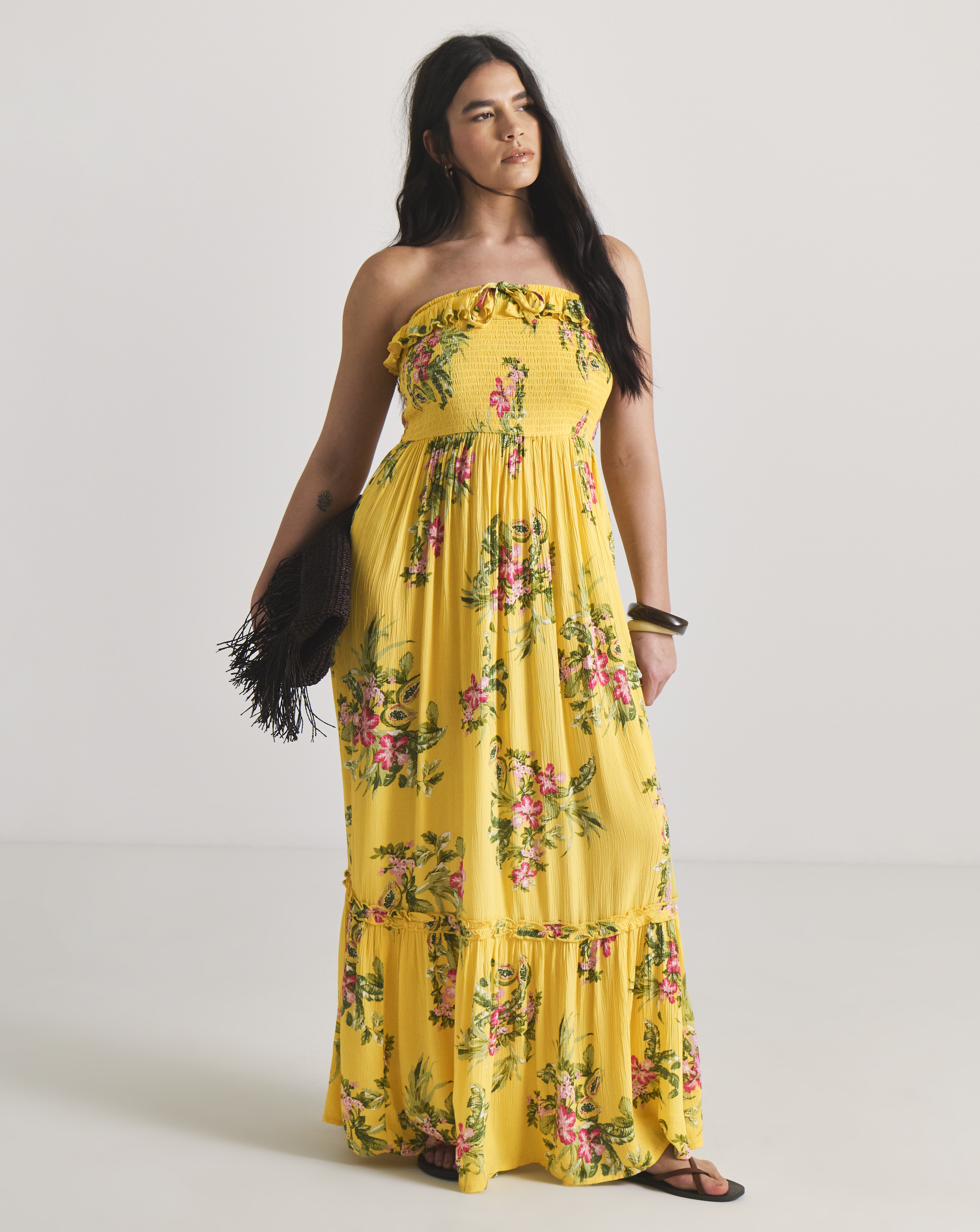 Ruffle Beach Dress