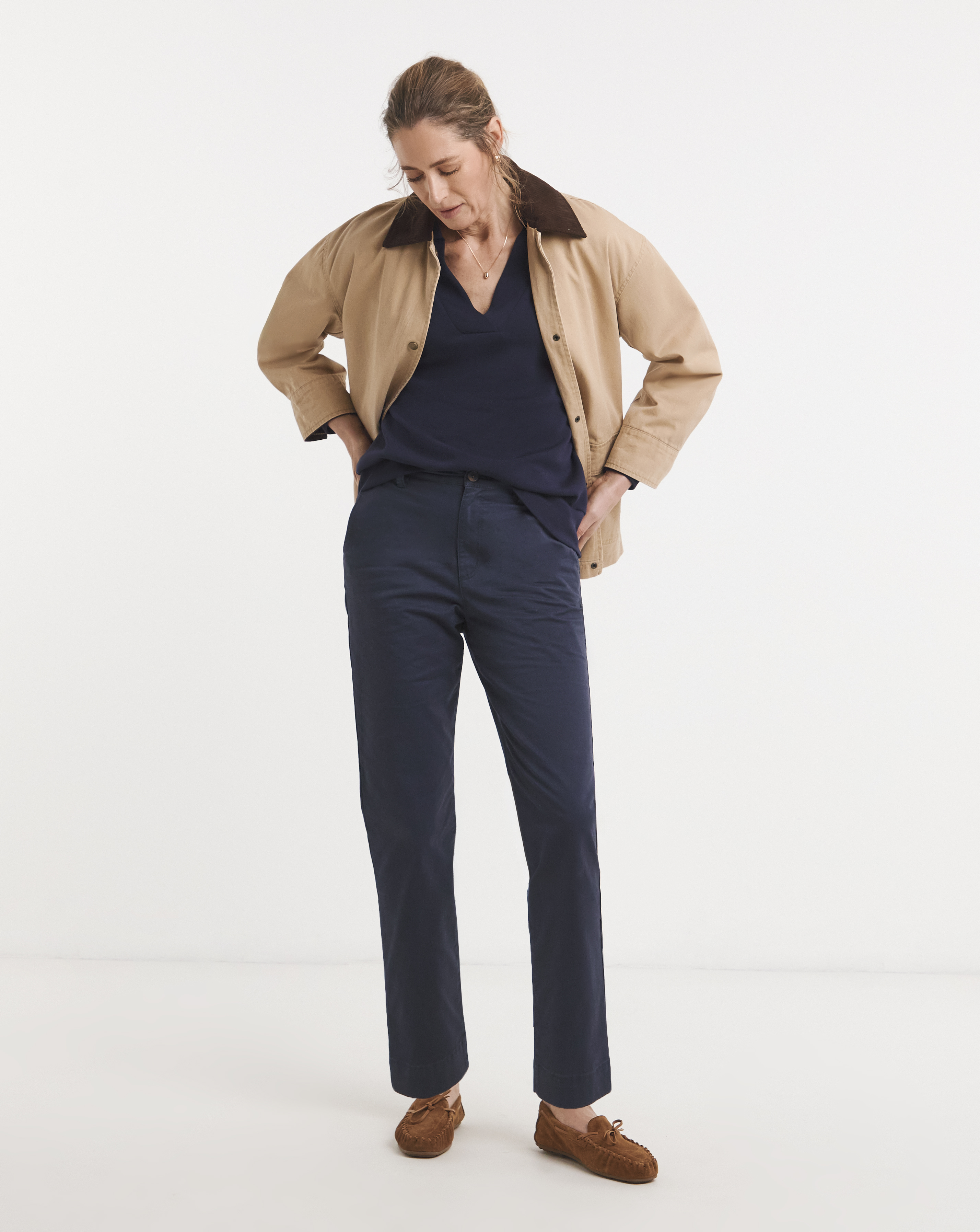 Cotton Tapered Chino