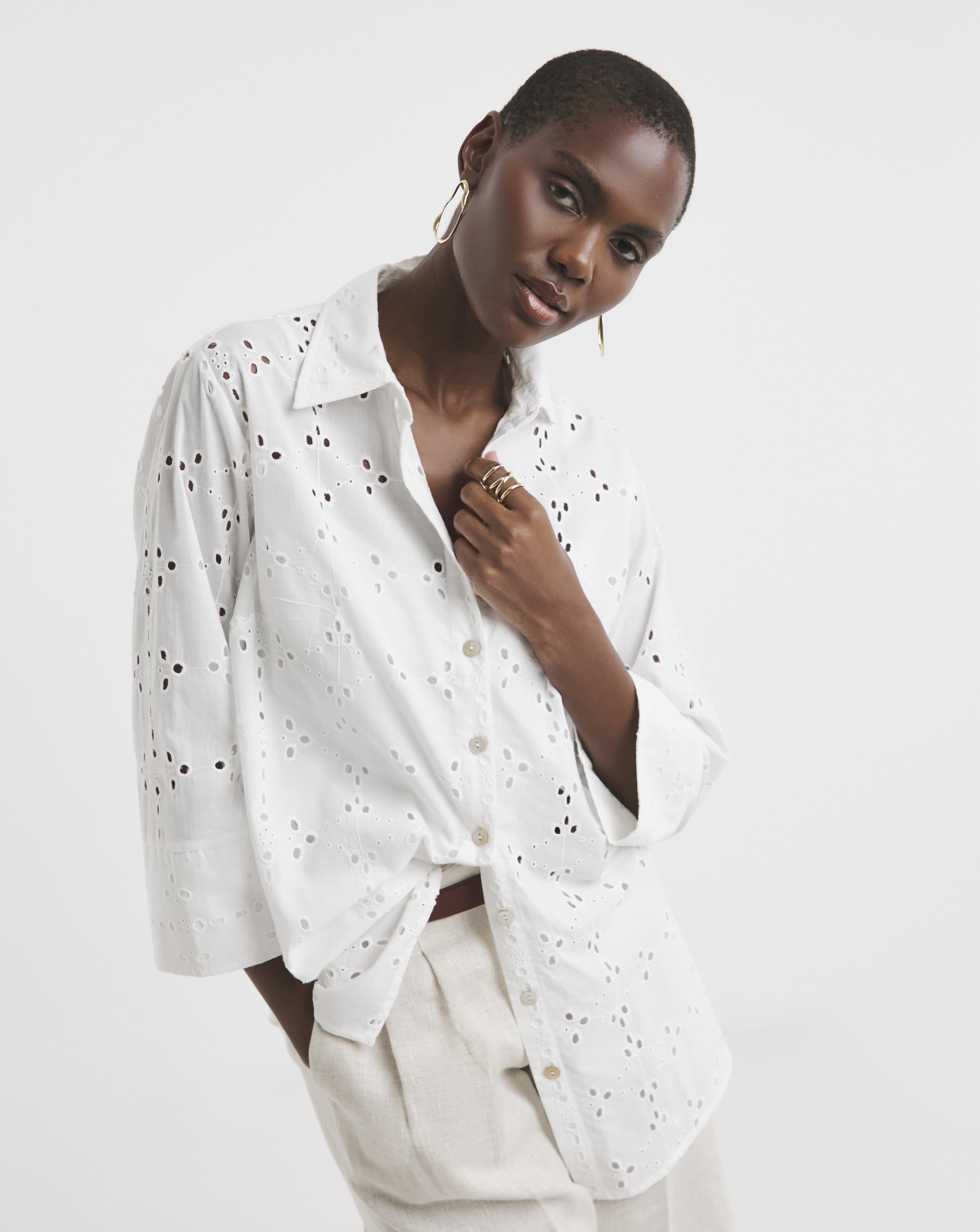 Broderie Shirt