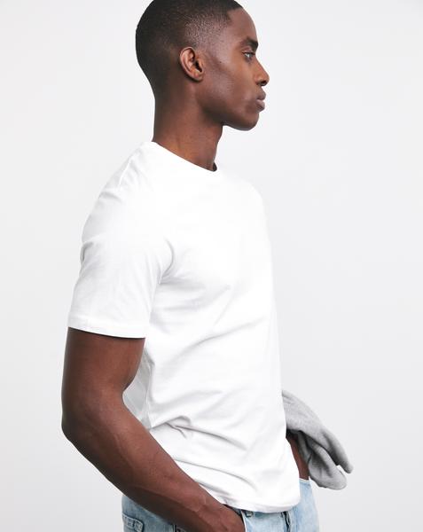 Pure Cotton Crew Neck T-Shirt Long