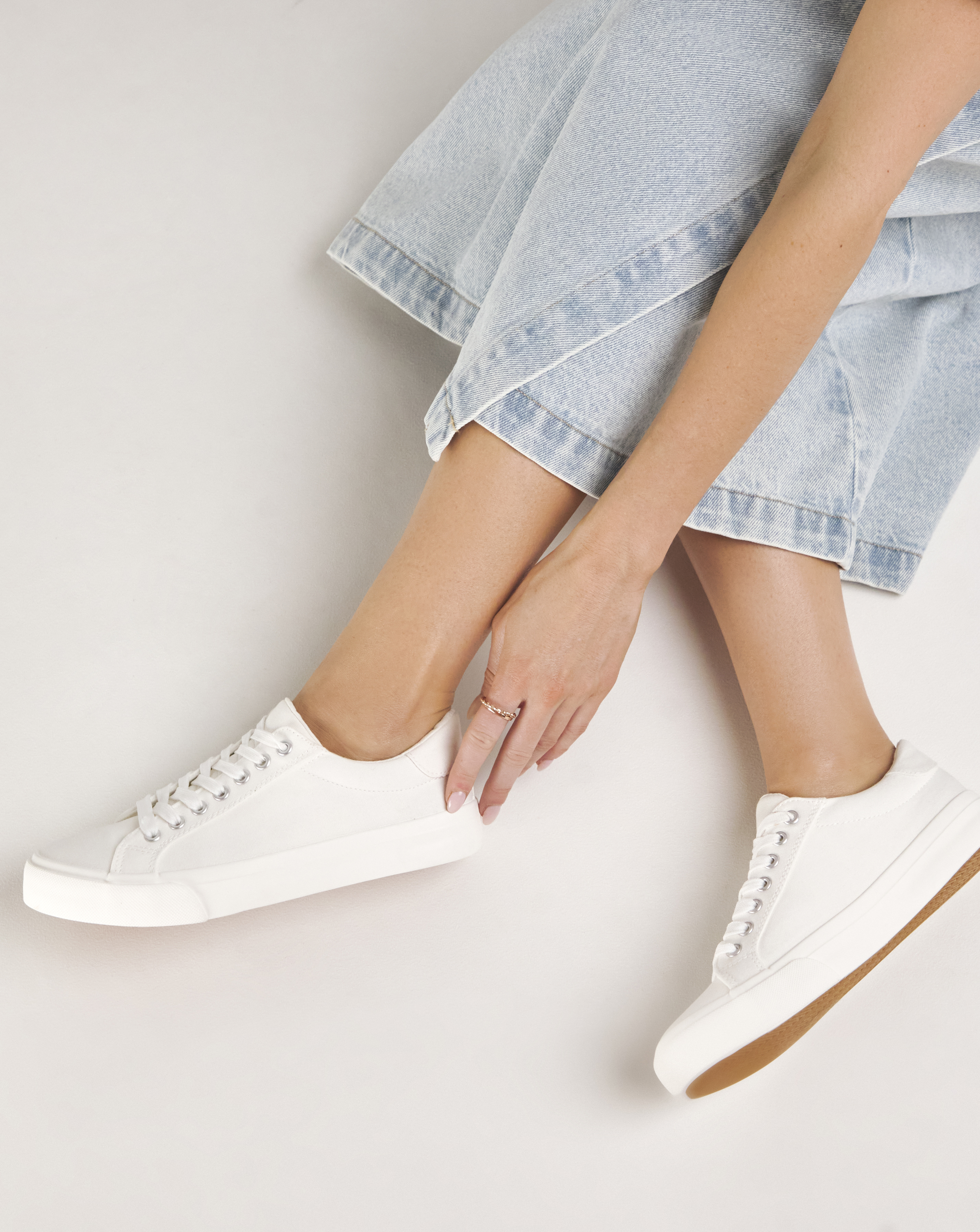 Lace Up Leisure Pumps Wide Fit