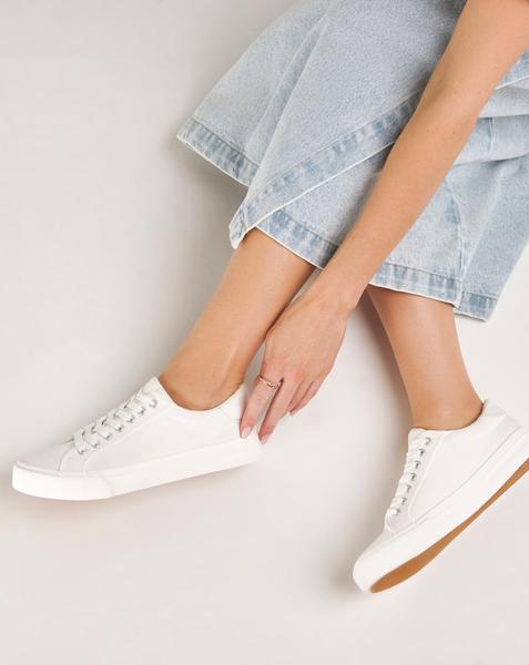Lace Up Leisure Pumps Wide Fit