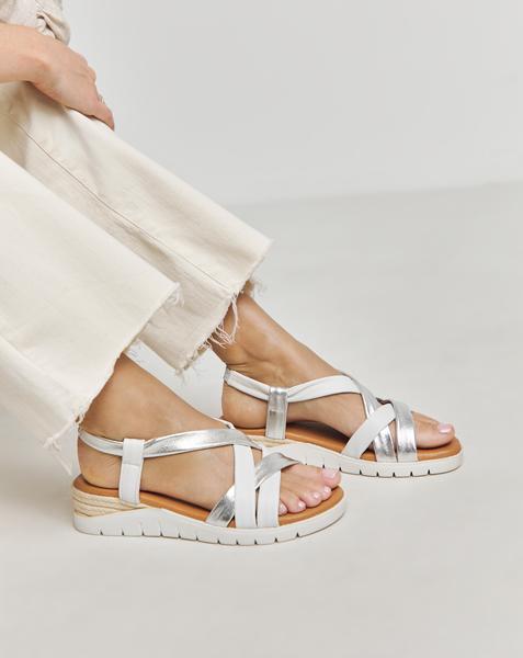 Leather Tubular Sandal E Fit