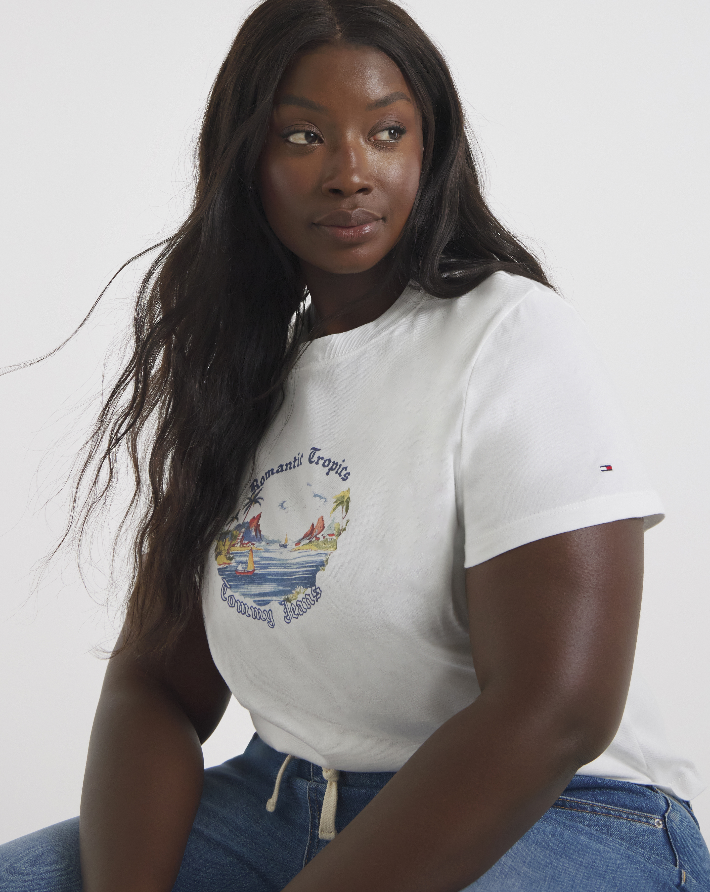 Tommy Jeans Romance Tropics Tee