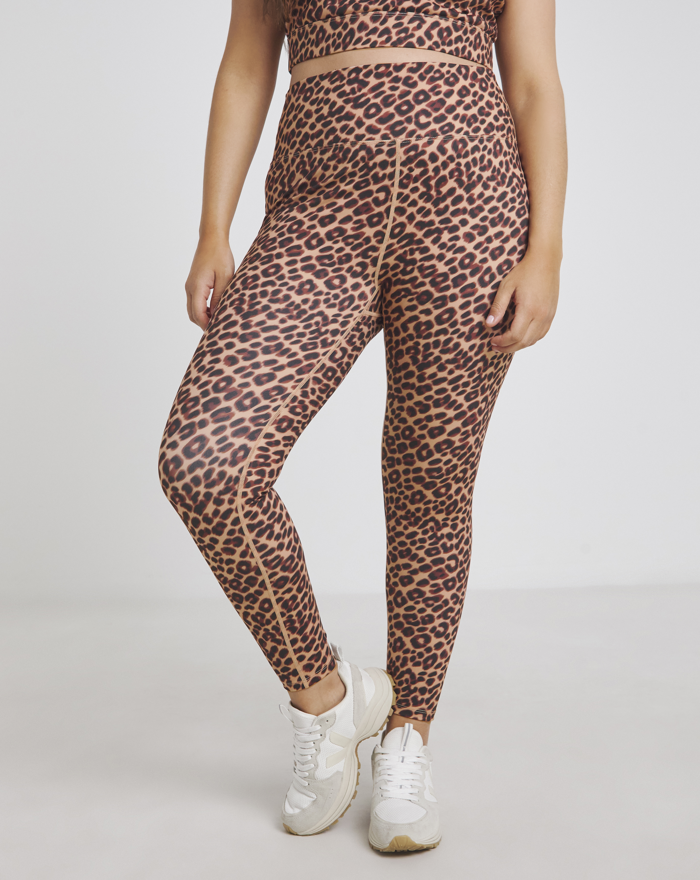 Simply Be Leopard Print Active Leggings