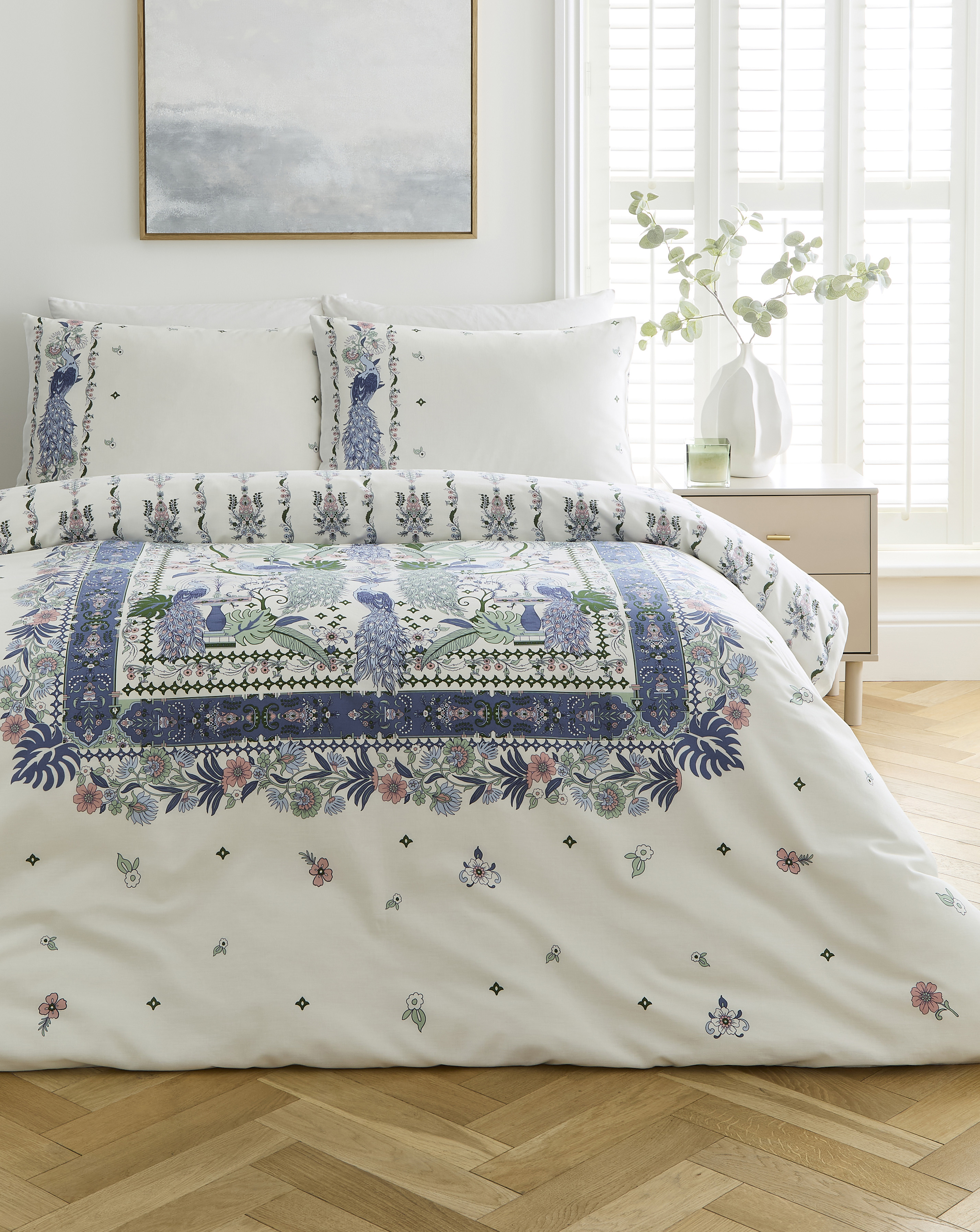Chiara Peacock Duvet Cover Set