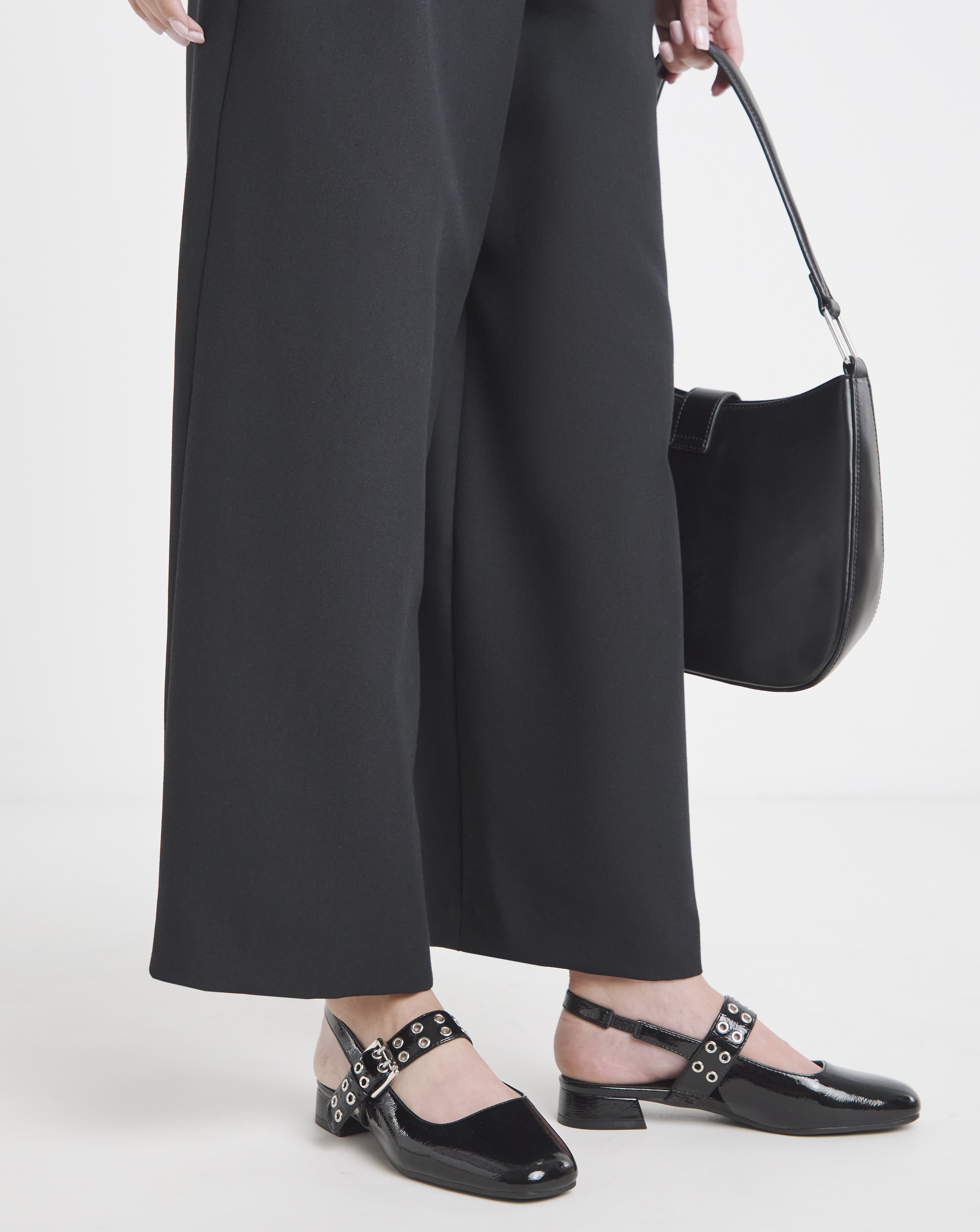 Slingback Eyelet Mary Jane Ex Wide