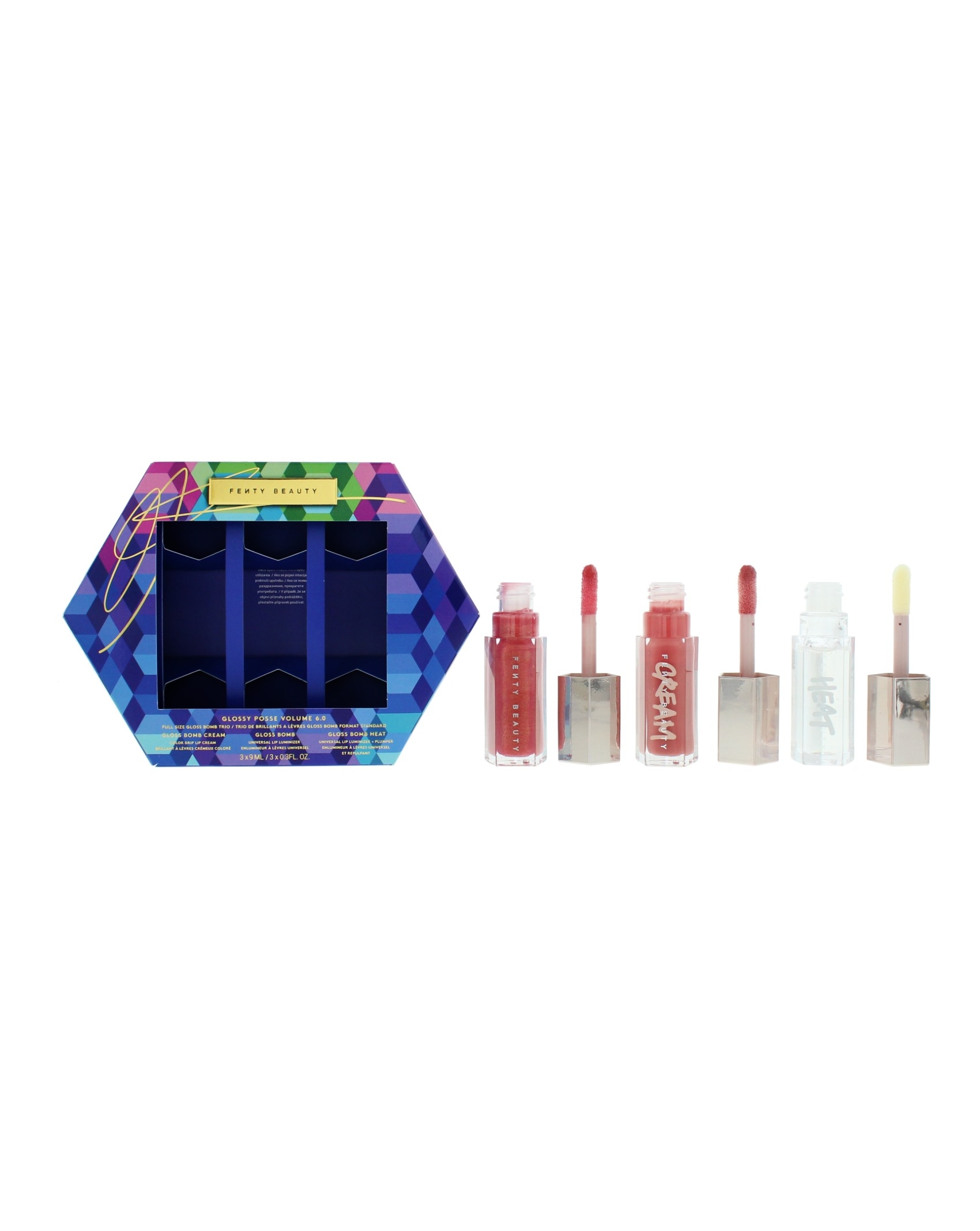 FentyBeautyGlossyVol.6GlossTrioLipGloss