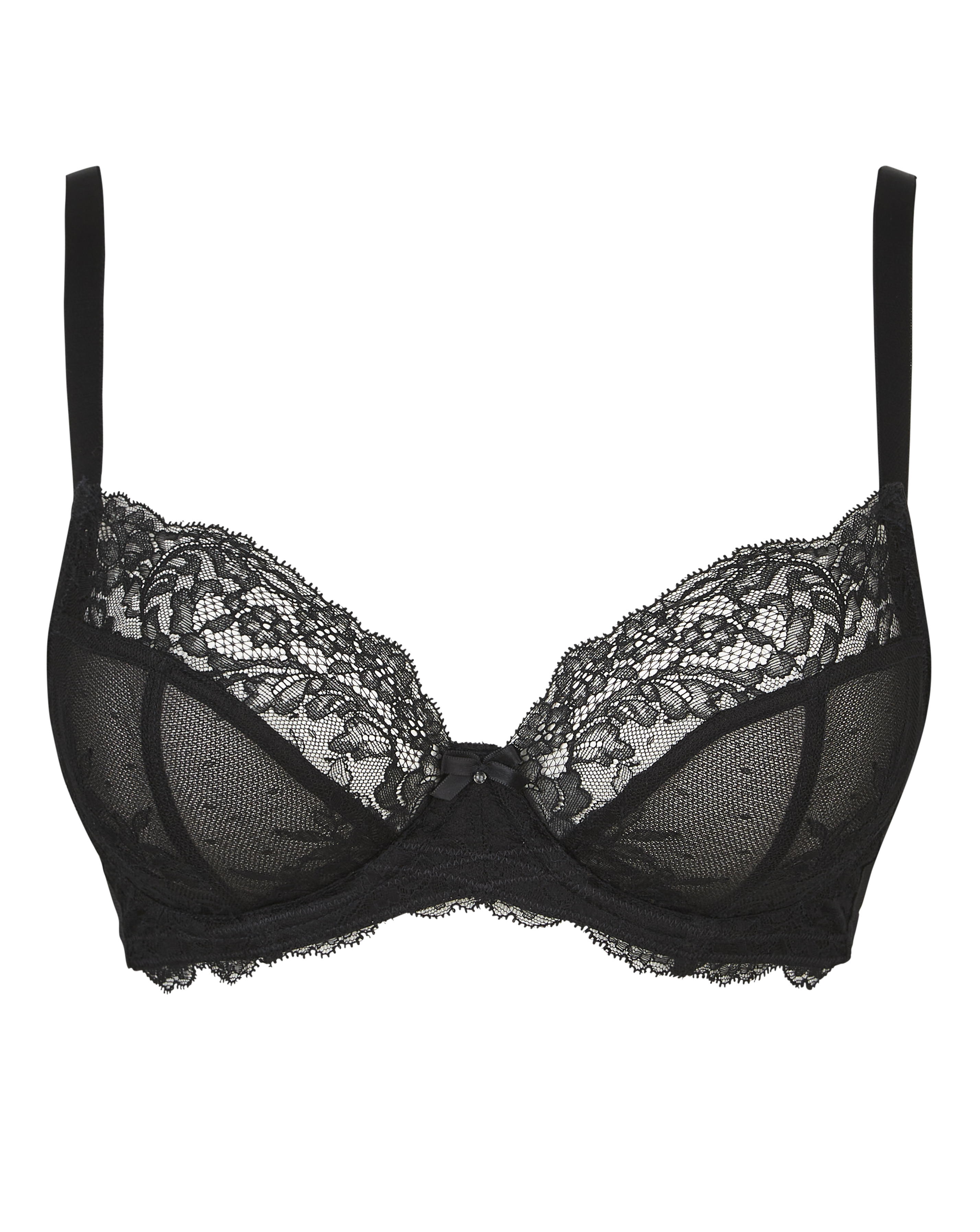 Panache Black Ana Plunge Bra - 28Ff