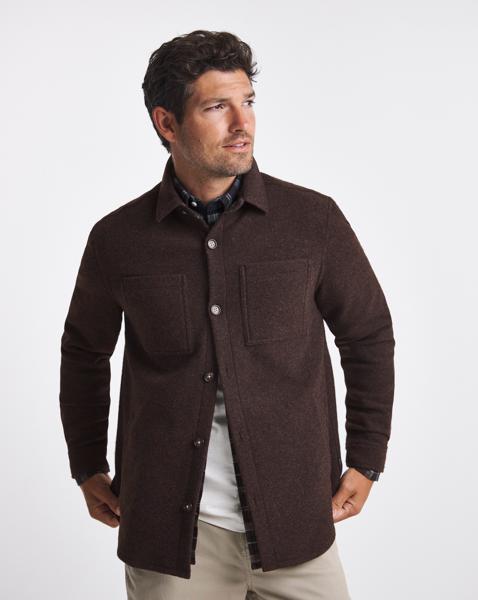 Barbour Tailored Wool Blend Overshirt