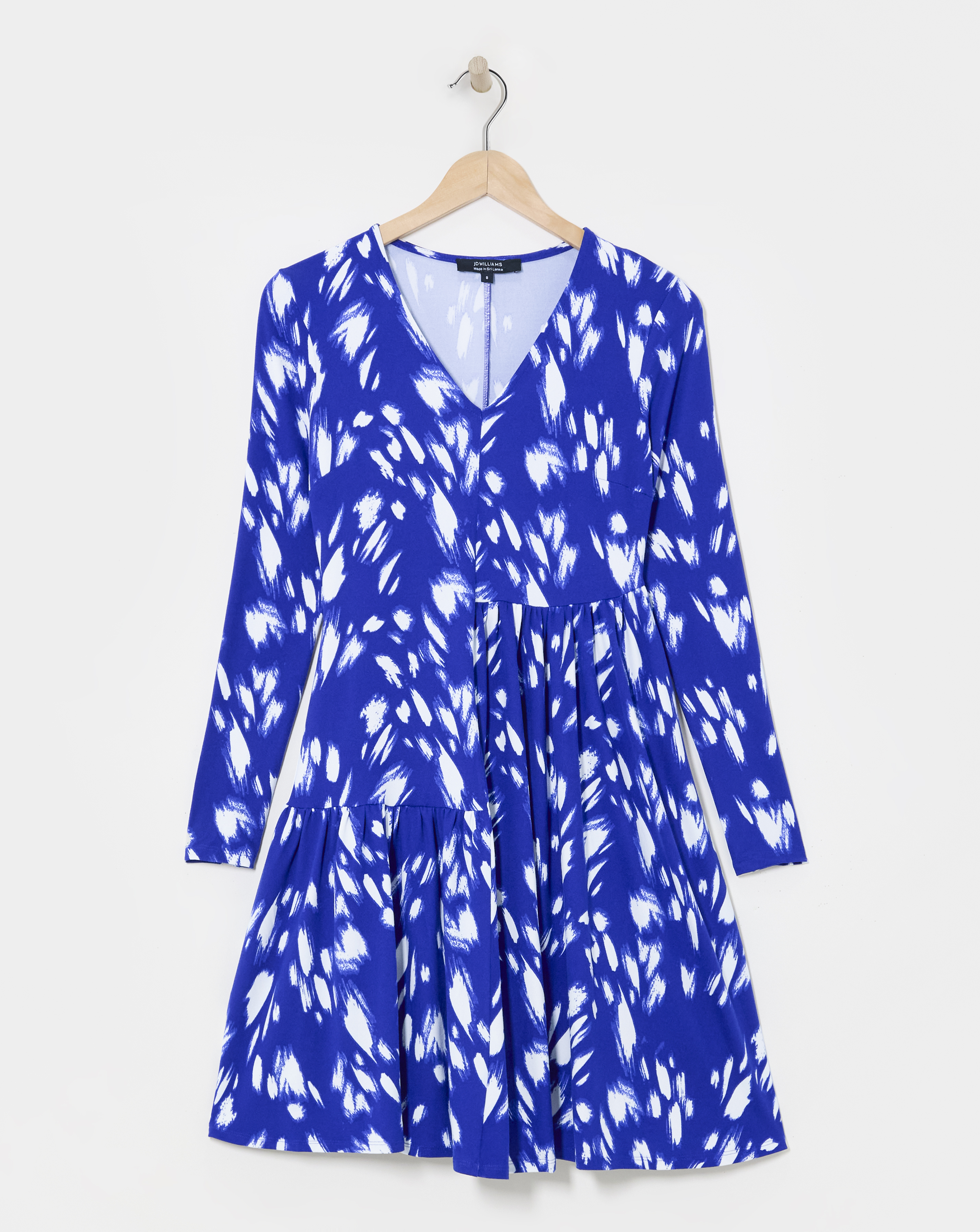 Asymmetric Swing Dress