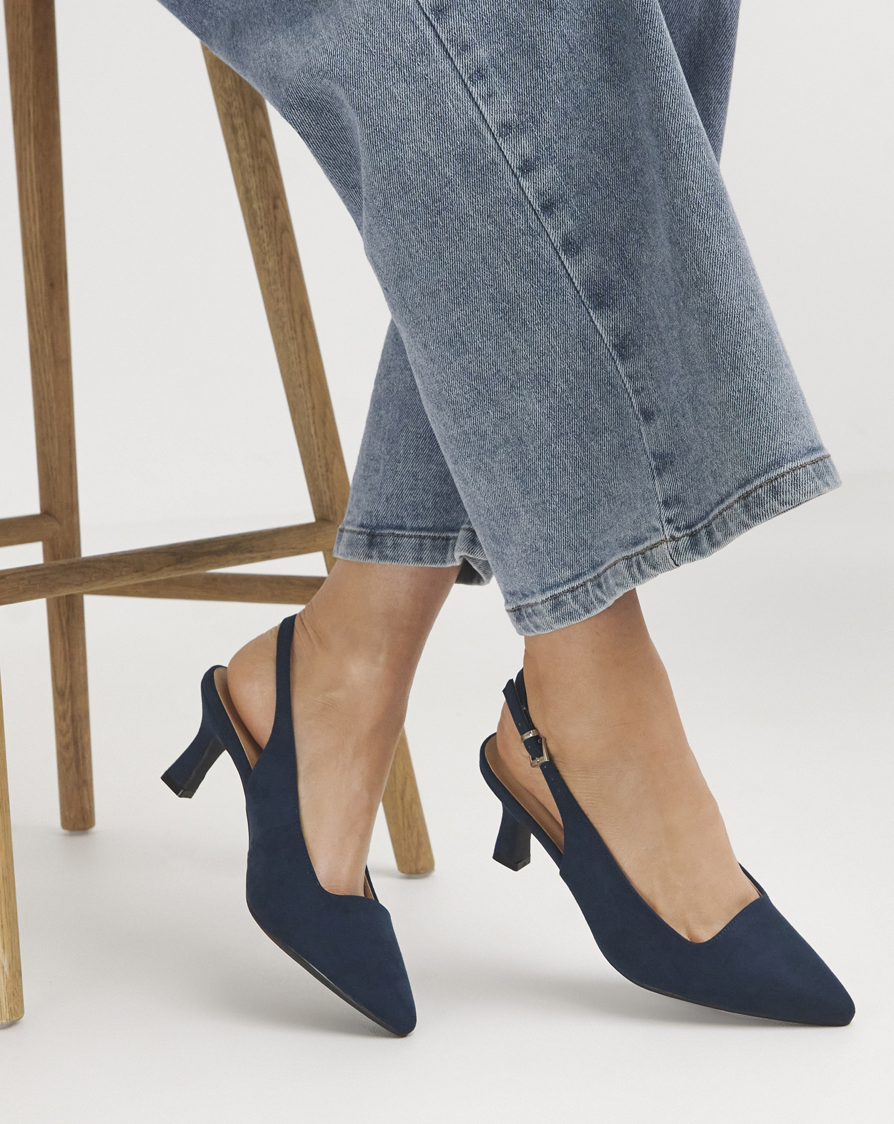 Flexi Sole Slingback Shoe EEE Fit