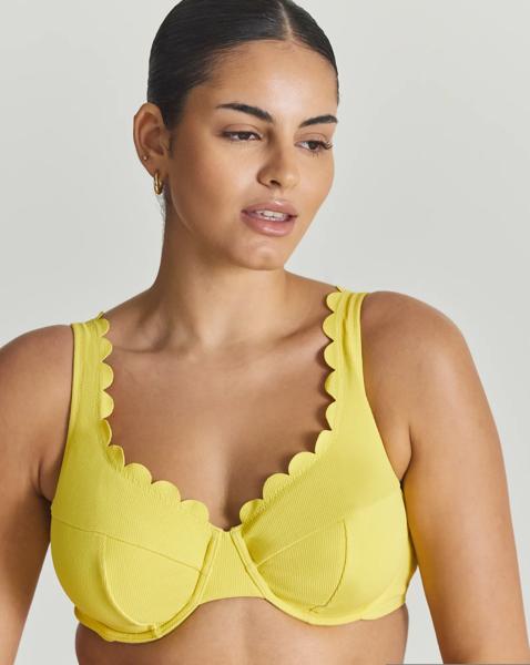 Scallop Bikini Top