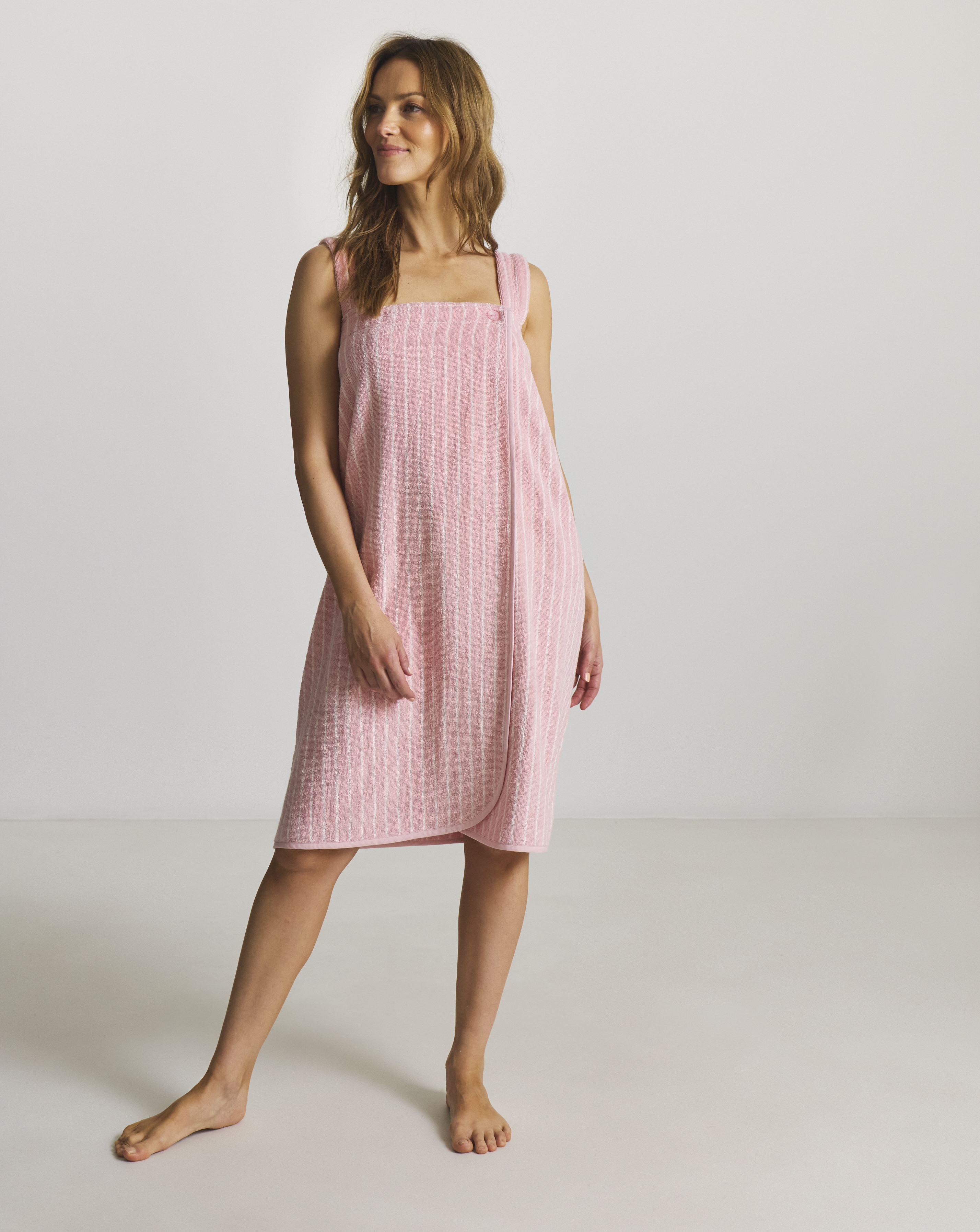 Towelling Shower Wrap & Turban