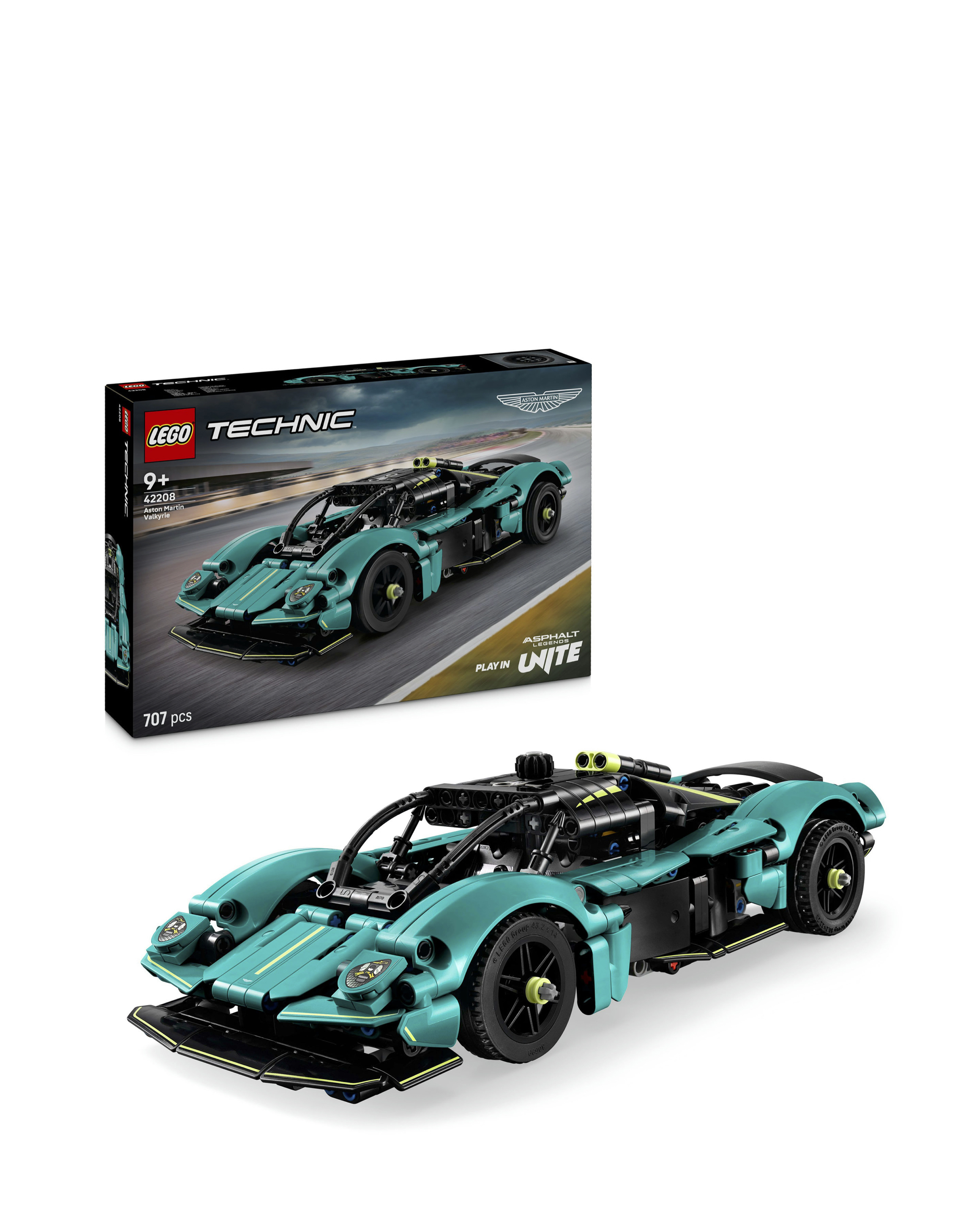 Lego Technic Aston Martin Valkyrie Build