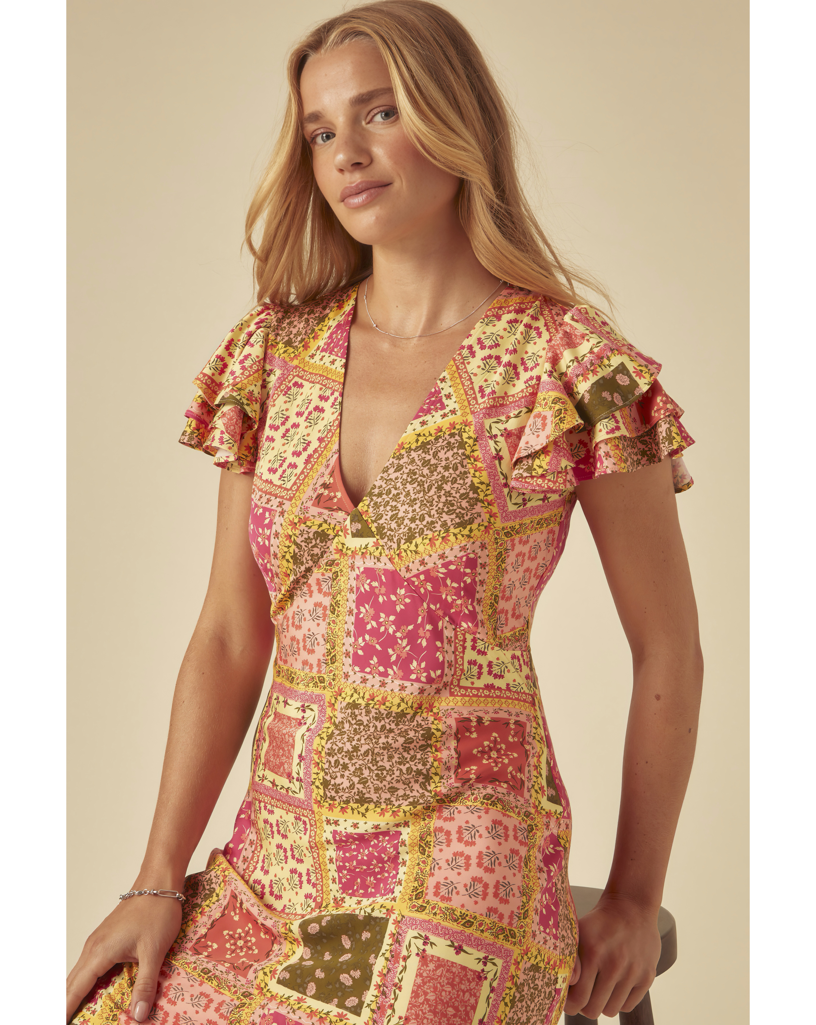 Nobody's Child Layla Midi Dress