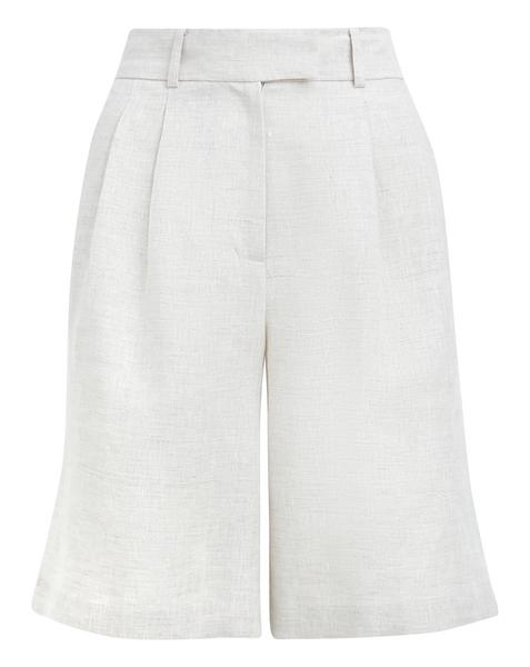 Anthology Premium Linen Bermuda Shorts