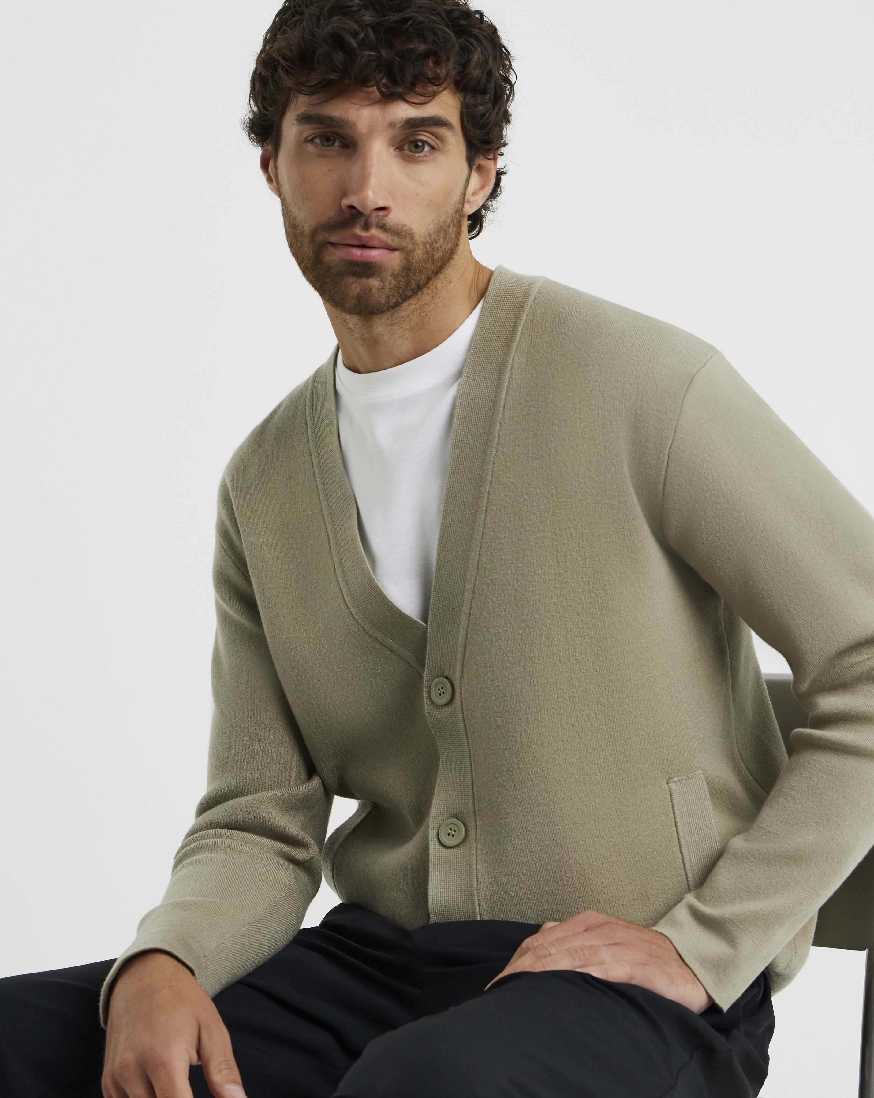 Folio Knitted Slouch Cardigan