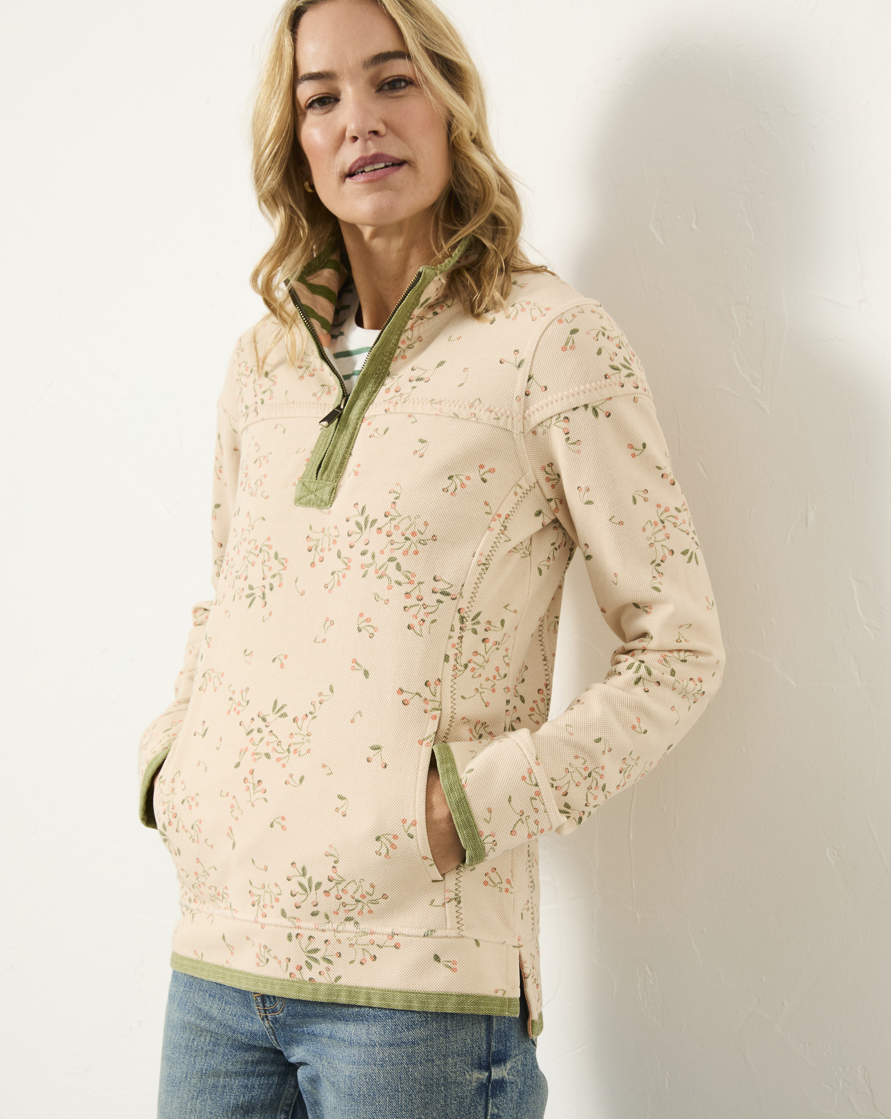 FatFace Airlie Sweat Multi - FatFace - Size10