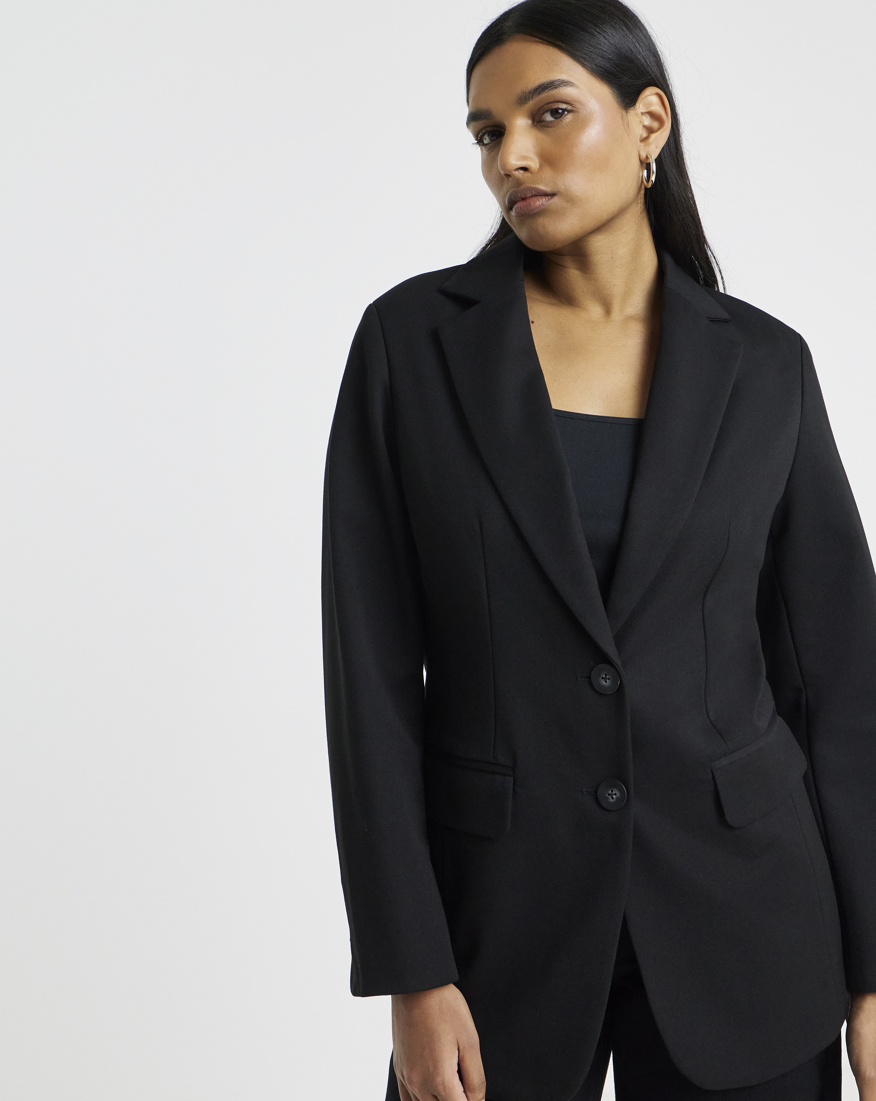 Simply Be Sculpting Cinch Waist Blazer