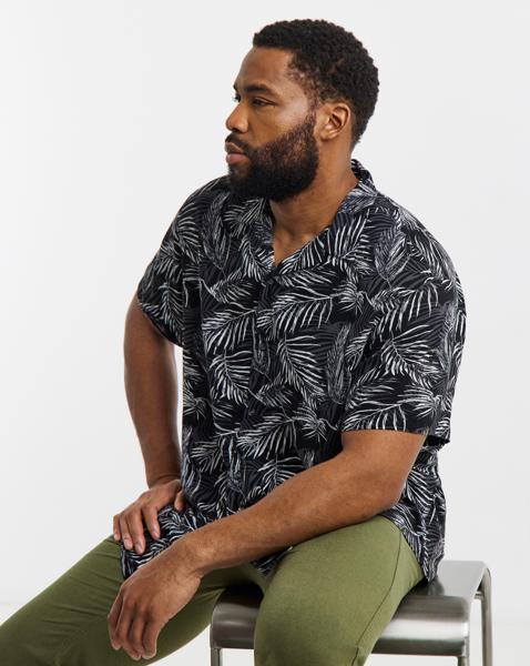 Jack & Jones Jeff Print Resort Shirt