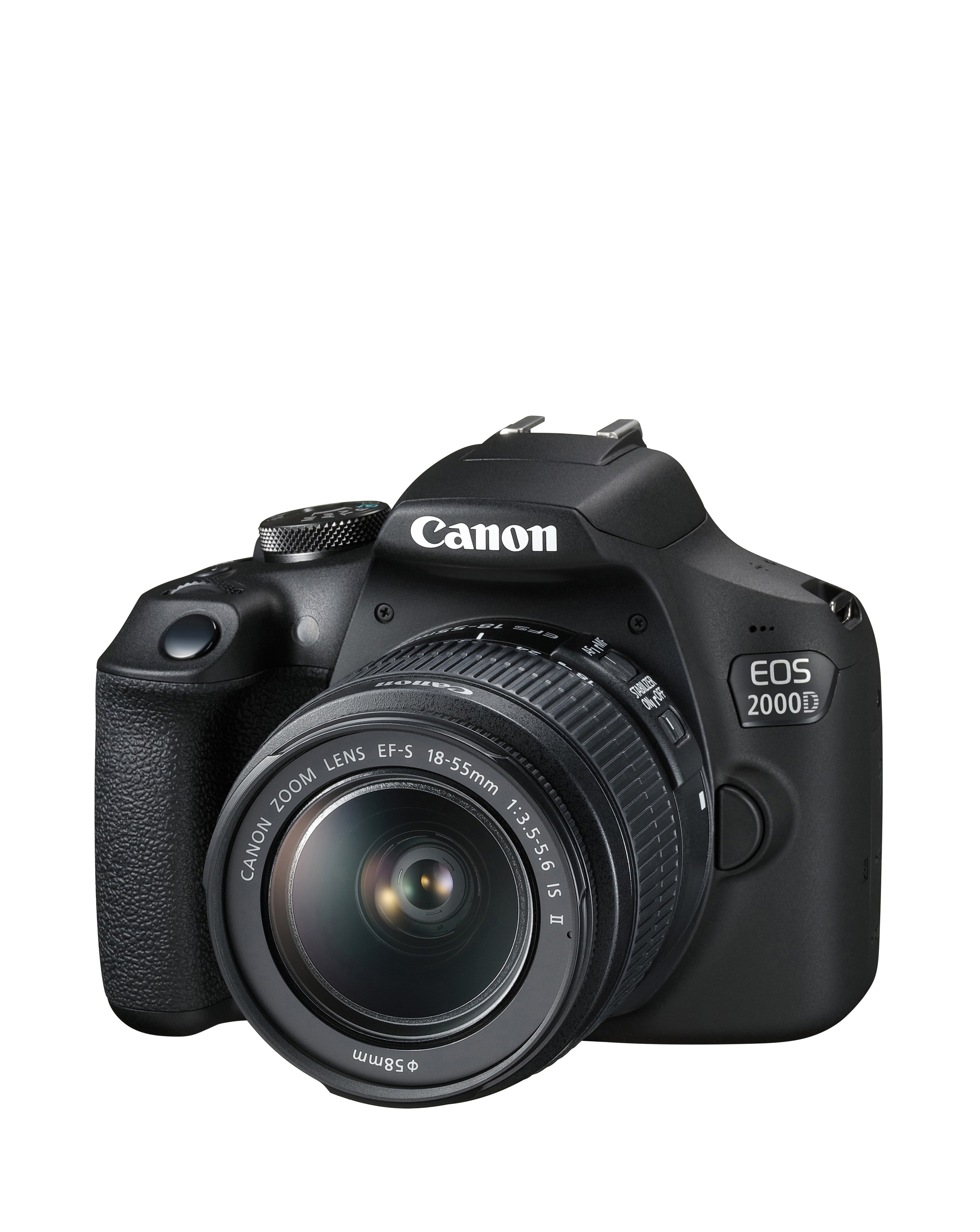 View 2 of Canon EOS 2000D SLR Camera with Lens
