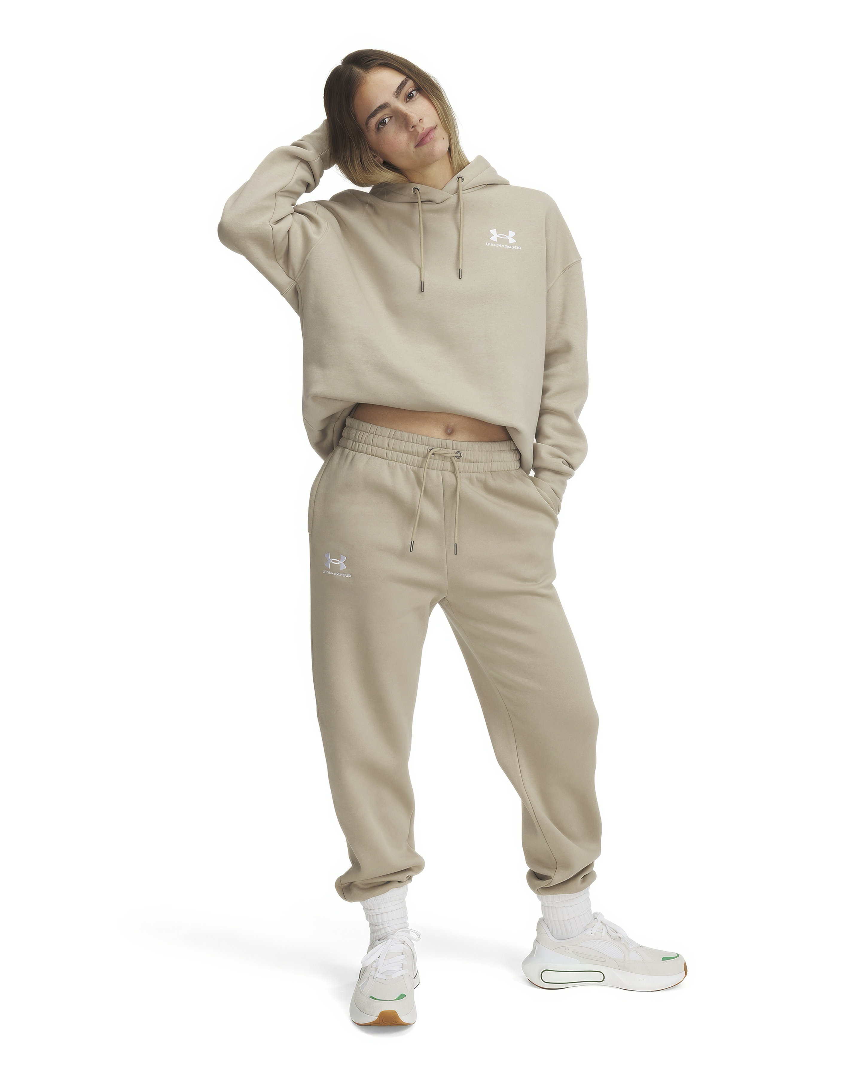 Under Armour Khaki Icon Fleece Jogger - Xl20