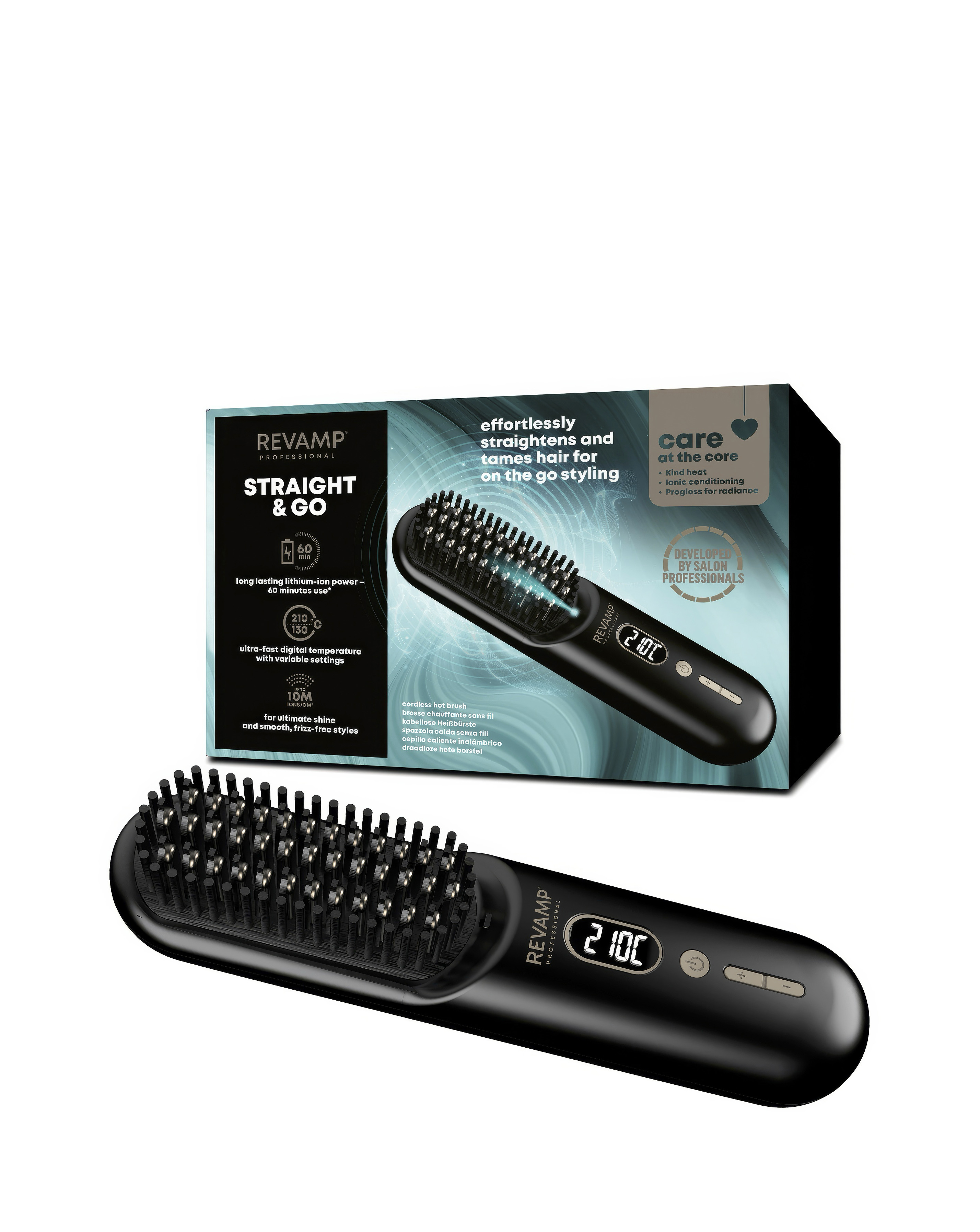 Revamp Cordless Straightening brush