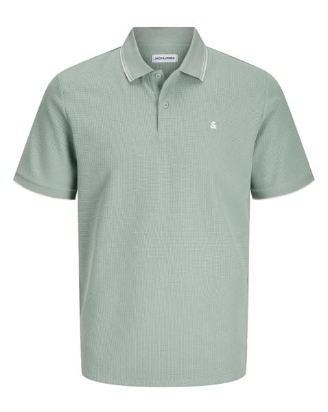 Jack & Jones Austin Waffle Polo - Green