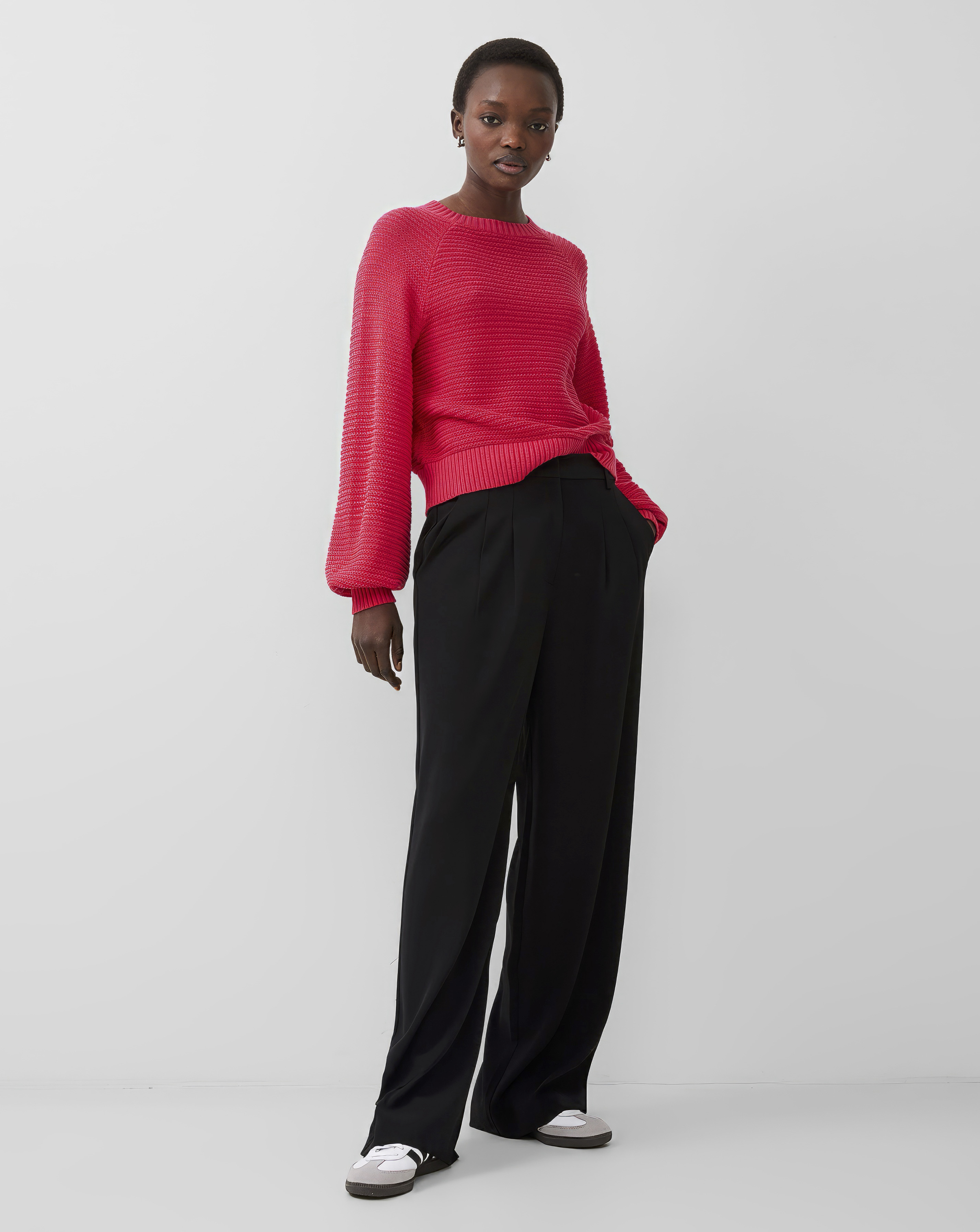 French Connection Raspberry Lily Jumper - Extra Large